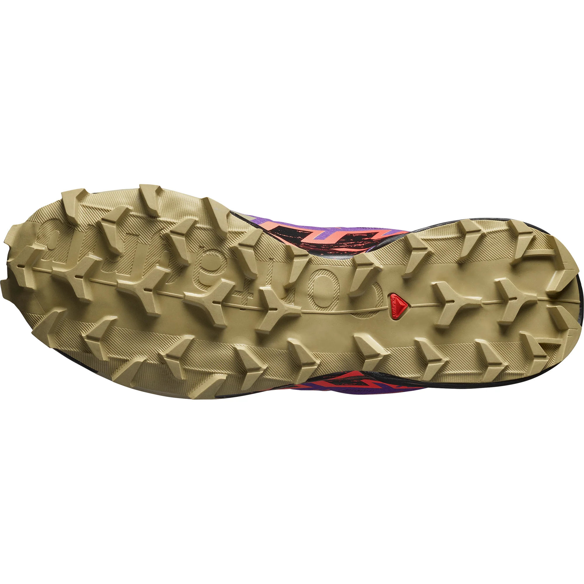 Salomon Women's Speedcross 6 Trail Running Shoes (Liberty/Black/Neon Flame) - Image 3