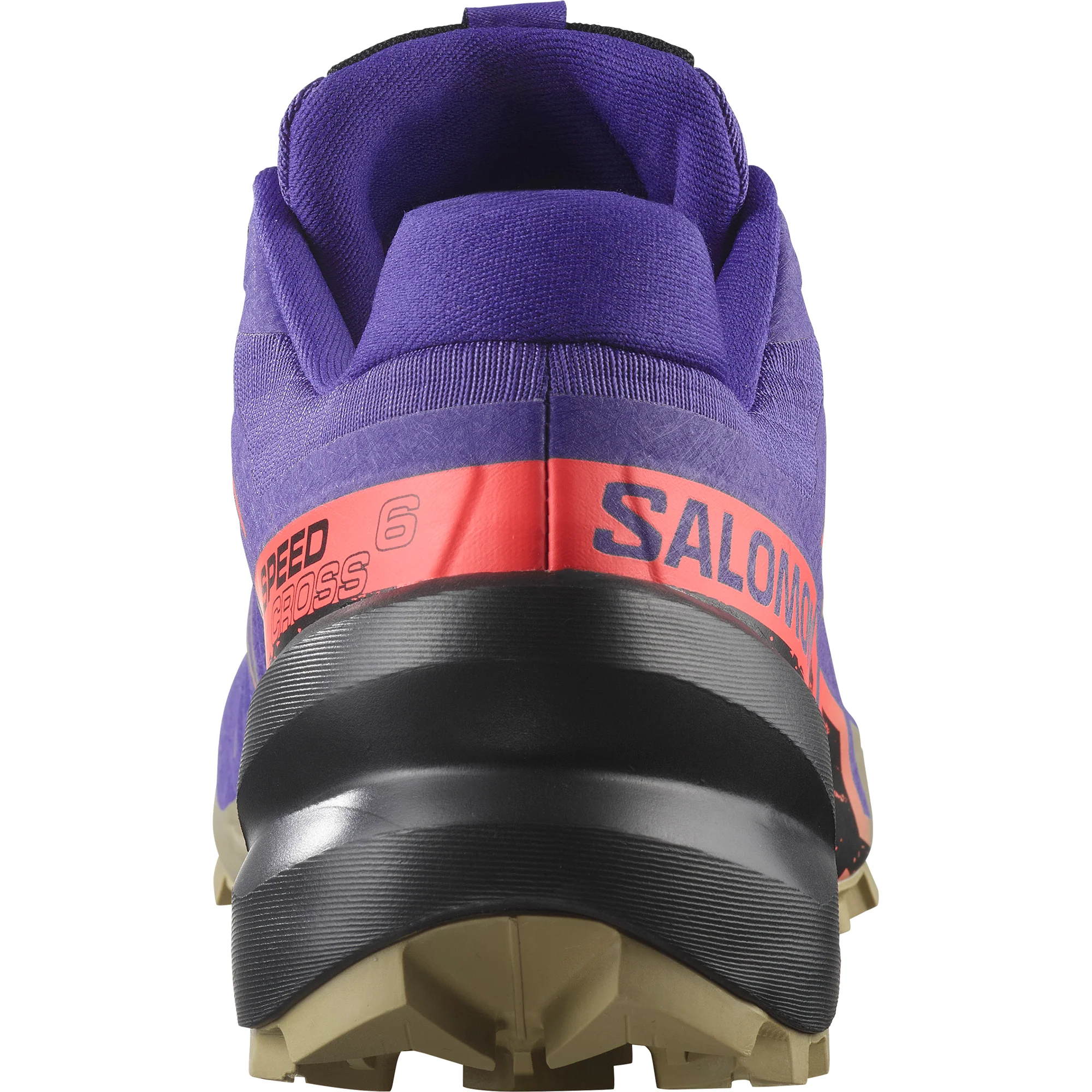Salomon Women's Speedcross 6 Trail Running Shoes (Liberty/Black/Neon Flame) - Image 6