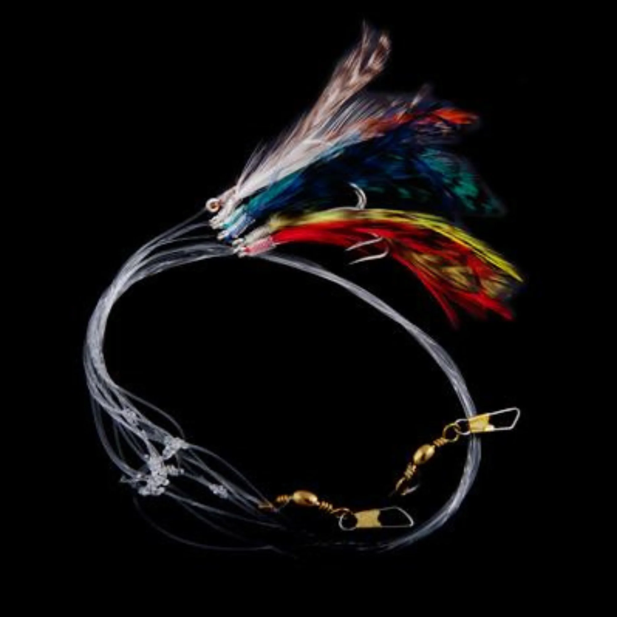 Gowen & Bradshaw Saltwater Celtic Mackerel Feather 6 Hook Rig (Size 2/0) - Image 3