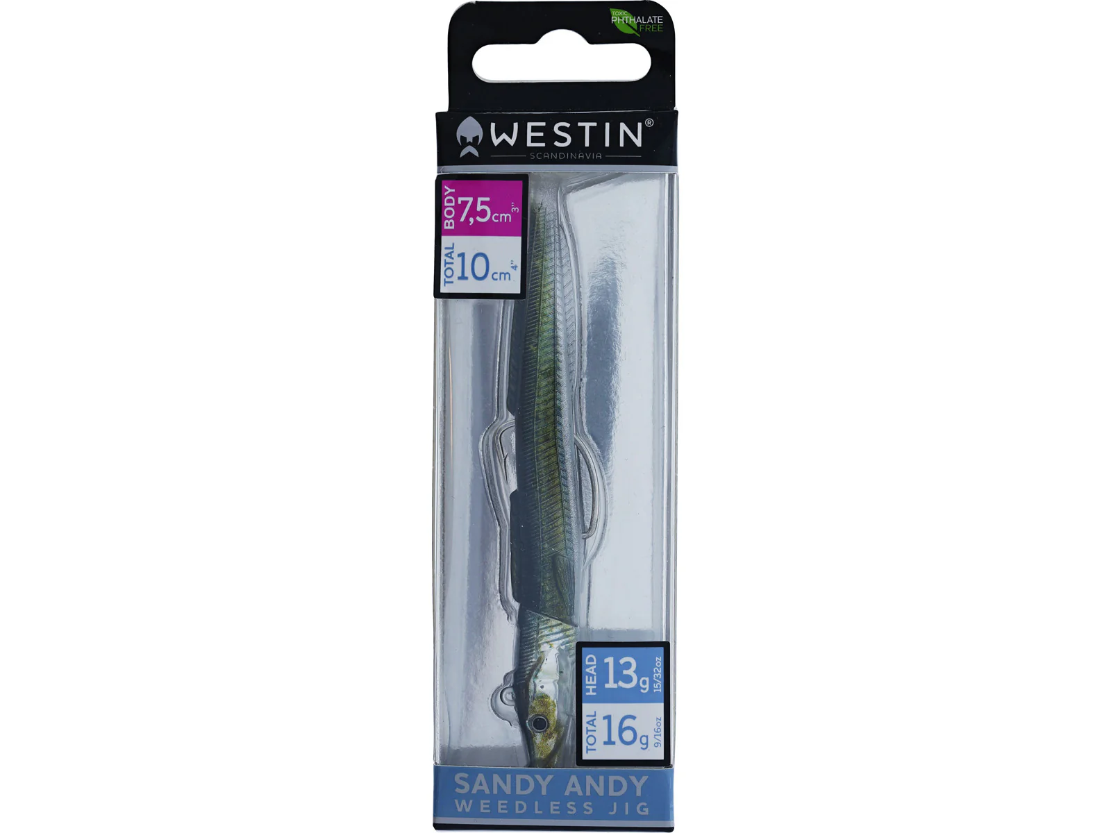 Westin Sandy Andy Weedless Jig Soft Lure (33g/Sinking/15cm)(Tobis Ammo) - Image 2