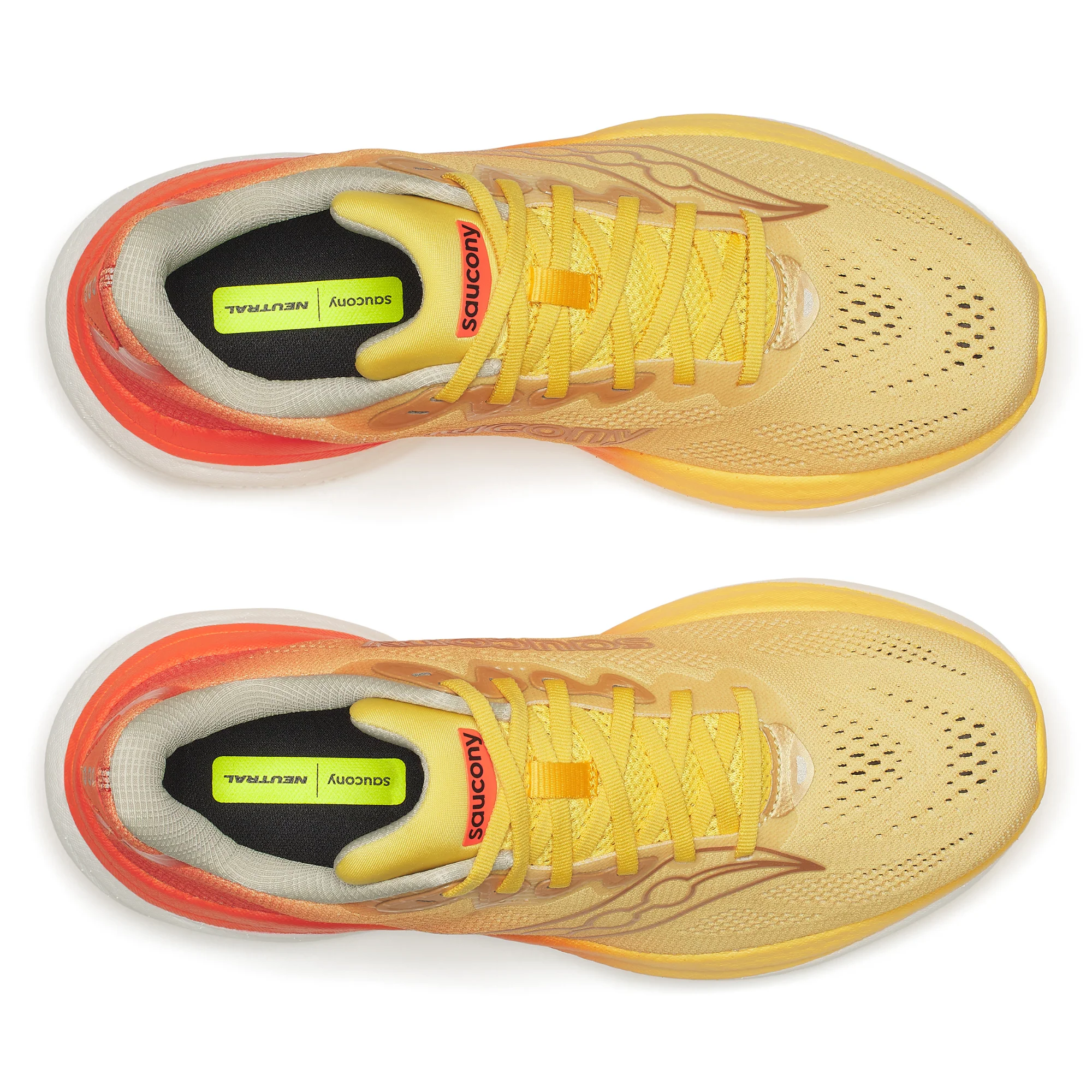 Saucony Men's Ride 19 Running Shoes (Sunrise) - Image 5