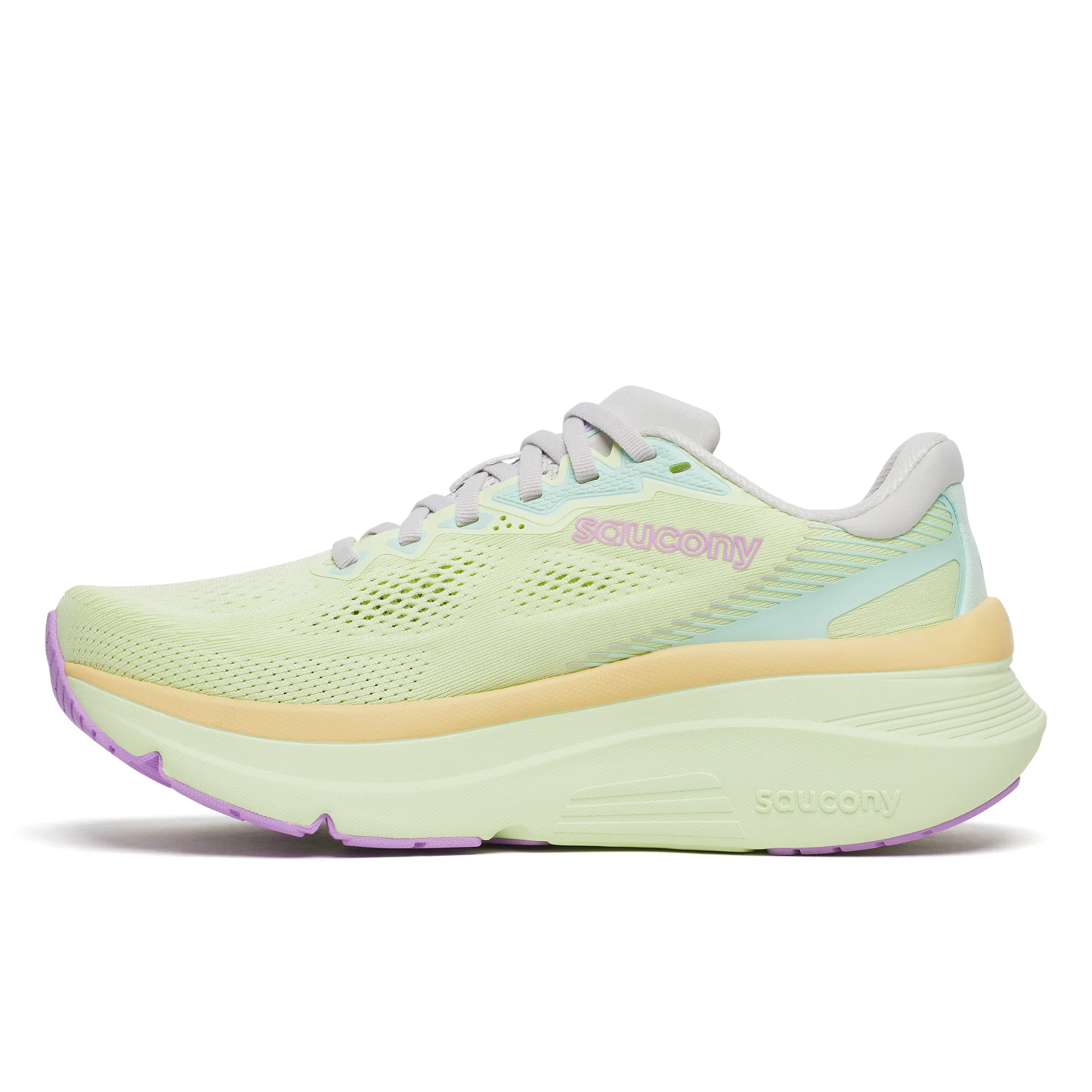 Saucony Women's Guide 19 Running Shoes (Key Lime) - Image 2