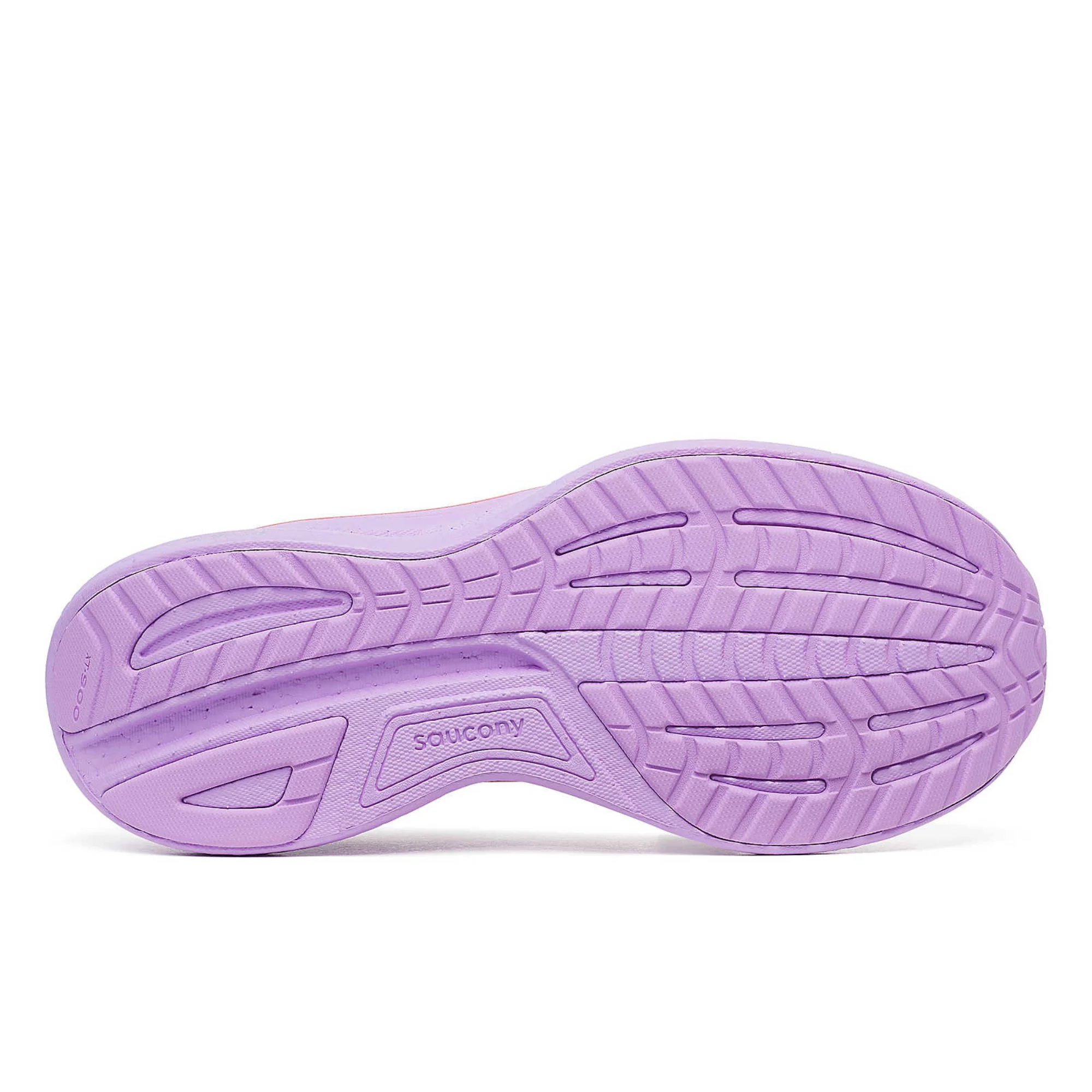 Saucony Women's Ride 18 Running Shoes (White/Coral) - Image 3