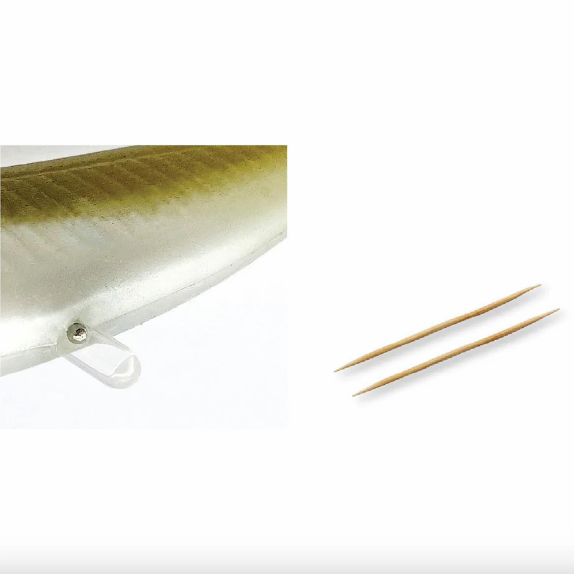 Savage Gear Minnow Weedless 2+1 Soft Lure (12.5cm/Sinking/28g)(Khaki) - Image 3