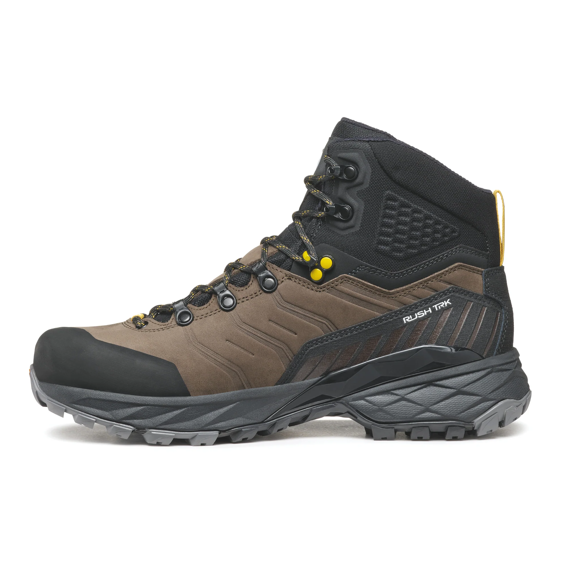 Scarpa Men's Rush Trek Pro Gore-Tex Hillwalking Boots (Volcano/Mustard) - Image 2