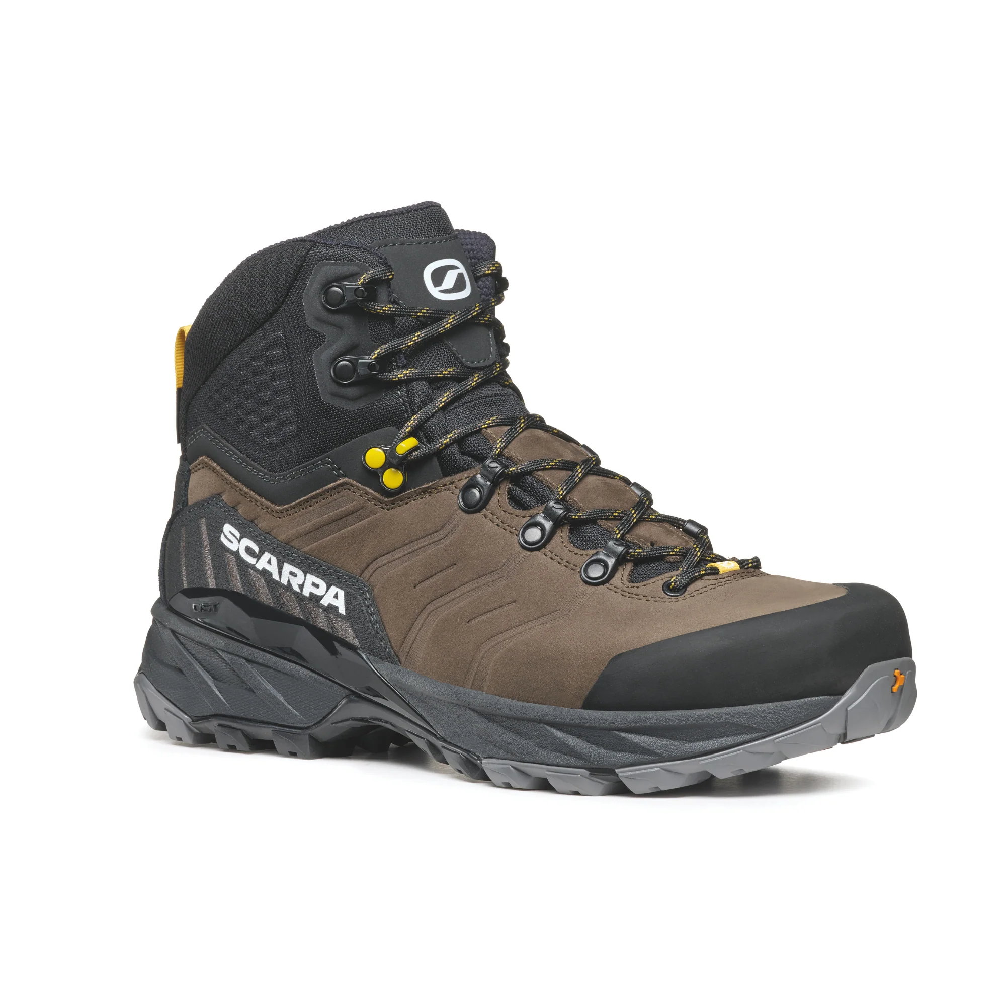 Scarpa Men's Rush Trek Pro Gore-Tex Hillwalking Boots (Volcano/Mustard) - Image 3