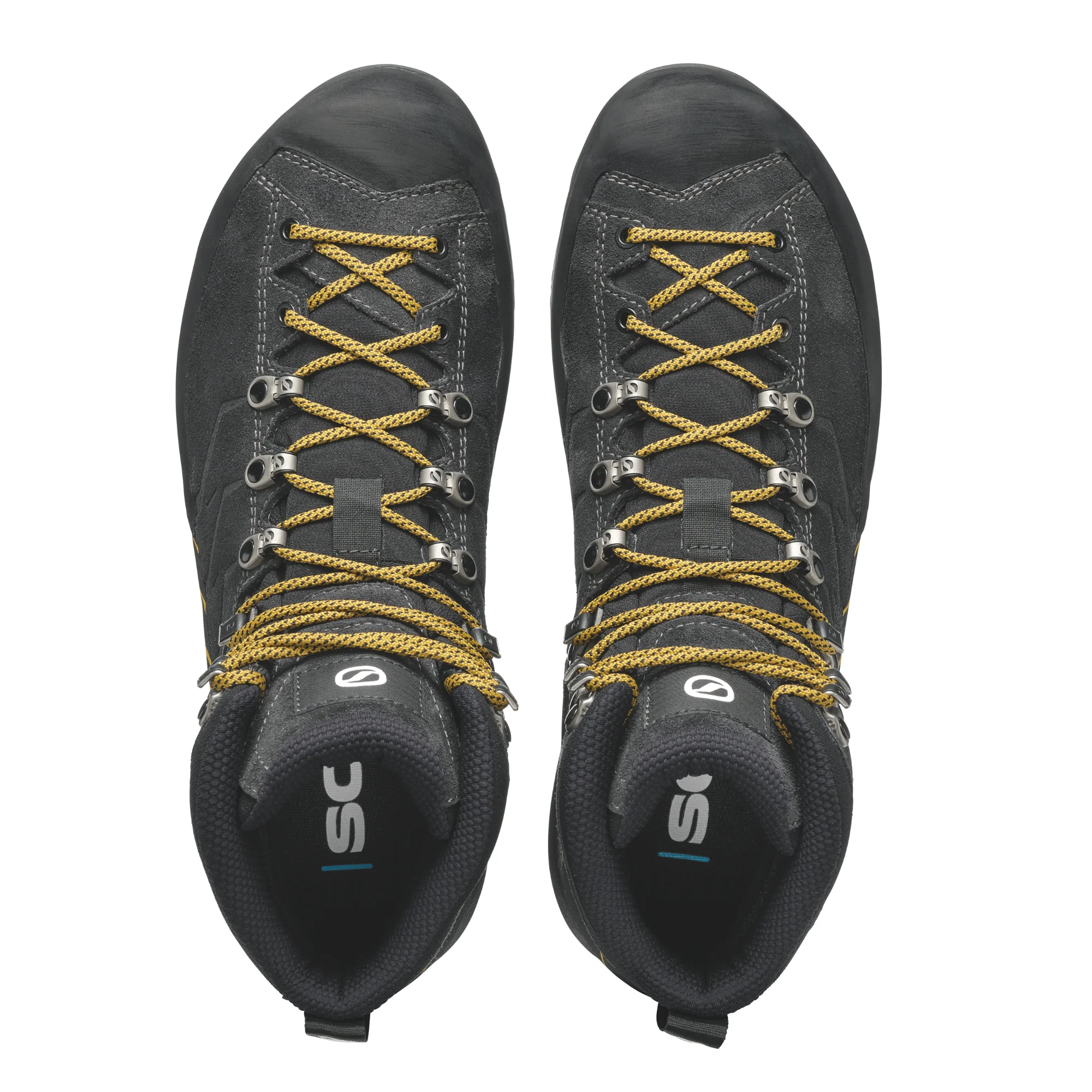 Scarpa Men's Mescalito Trek Gore-Tex Mountaineering Boots (Dark Anthracite/Mustard) - Image 6