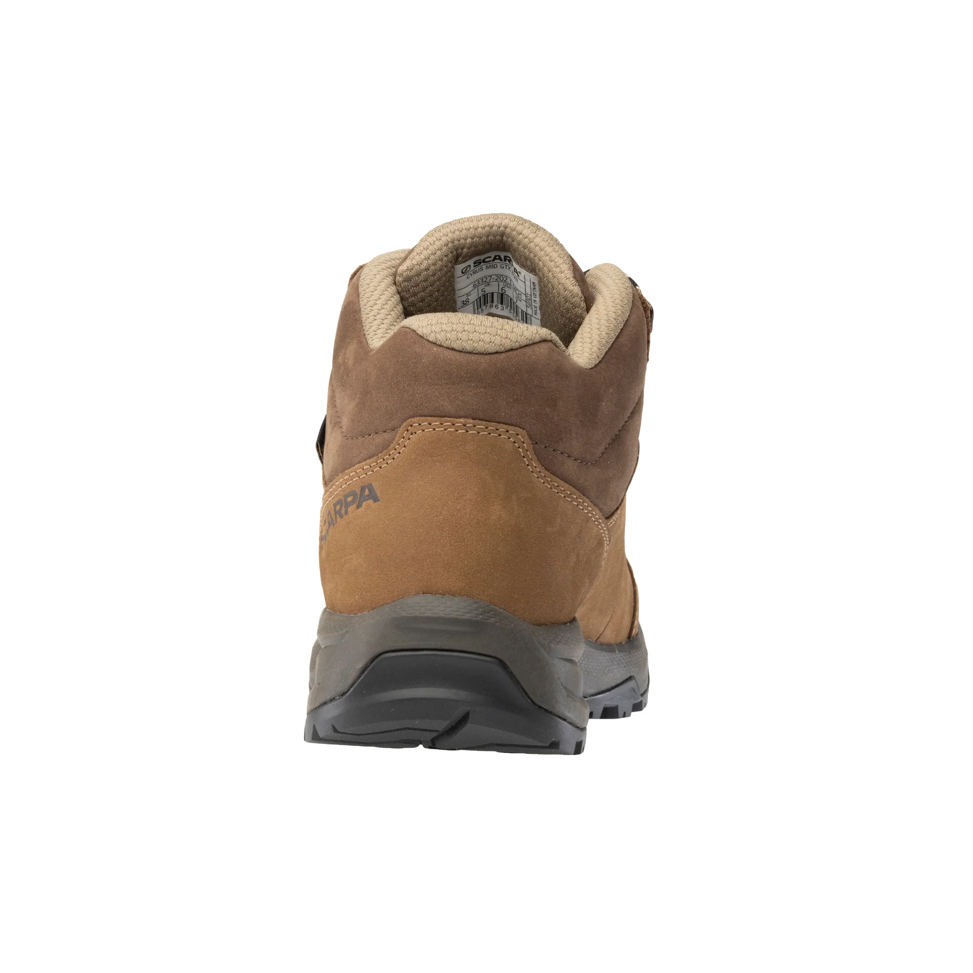 Scarpa Women's Cyrus 2 Gore-Tex Mid Trail Boots (Brown/Natural) - Image 8