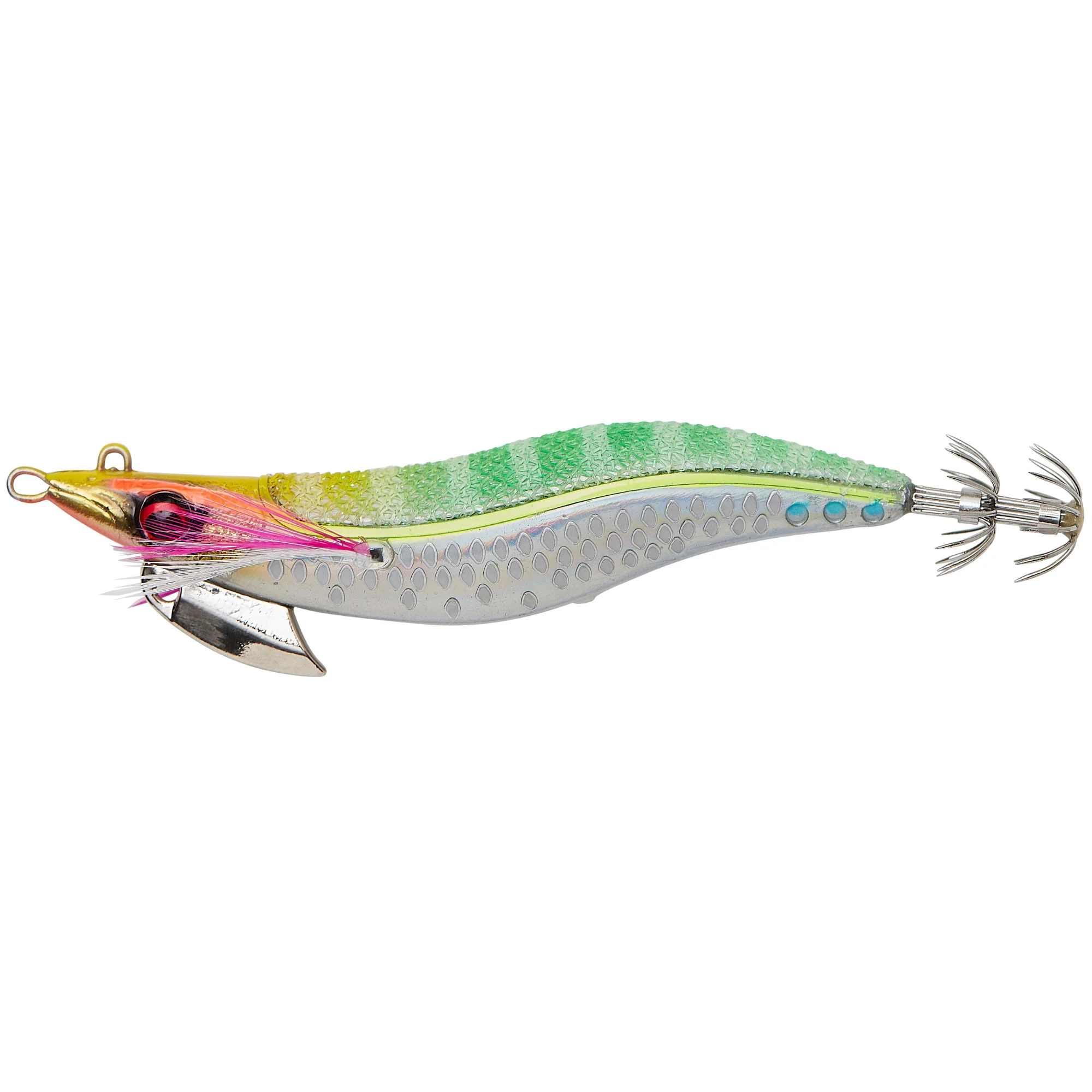 Savage Gear 10g/Slow Sinking/#2.5 Squid Beat Egi Lure (Green)