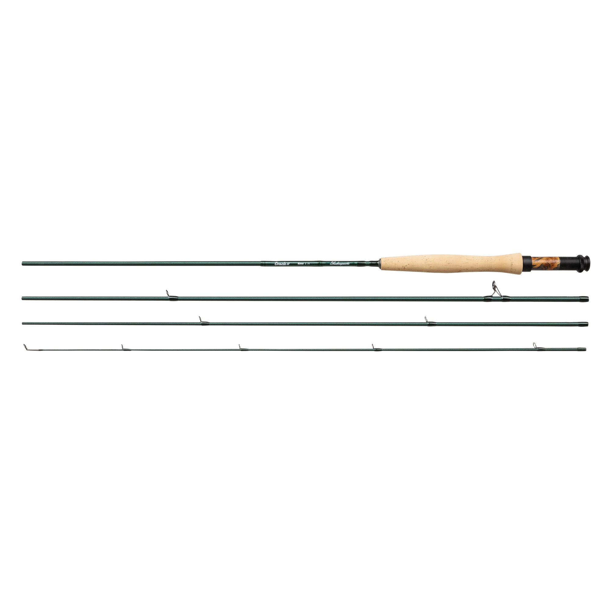 Shakespeare 10ft/3m Oracle II River 4 Section Fly Fishing Rod (#4)