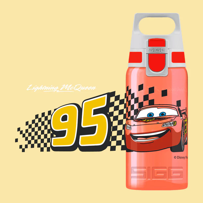 Sigg Kids Viva One 500ml Water Bottle (Cars) - Image 2