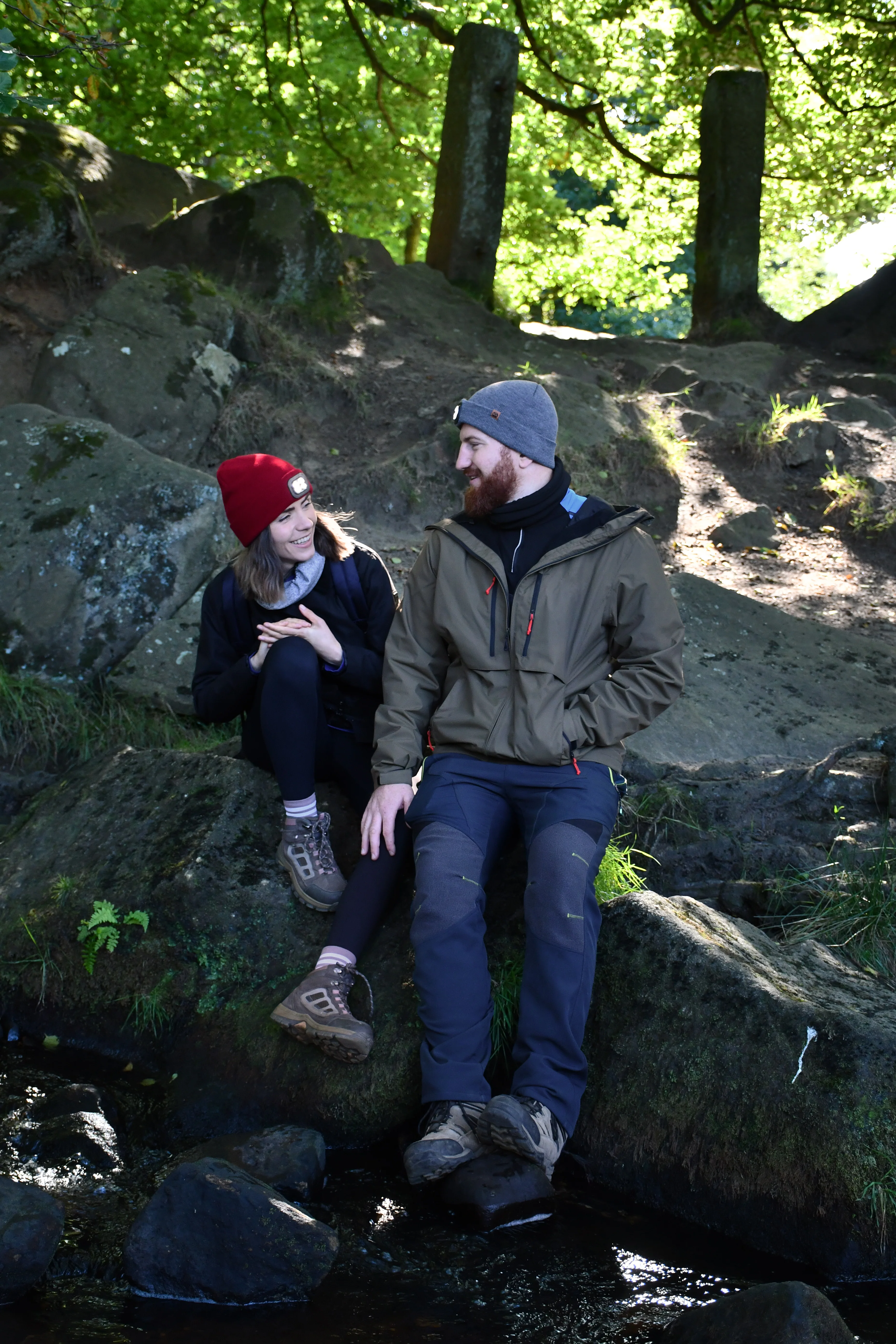 Six Peaks Unisex LED Lighted Beanie Hat (Grey) - Image 10