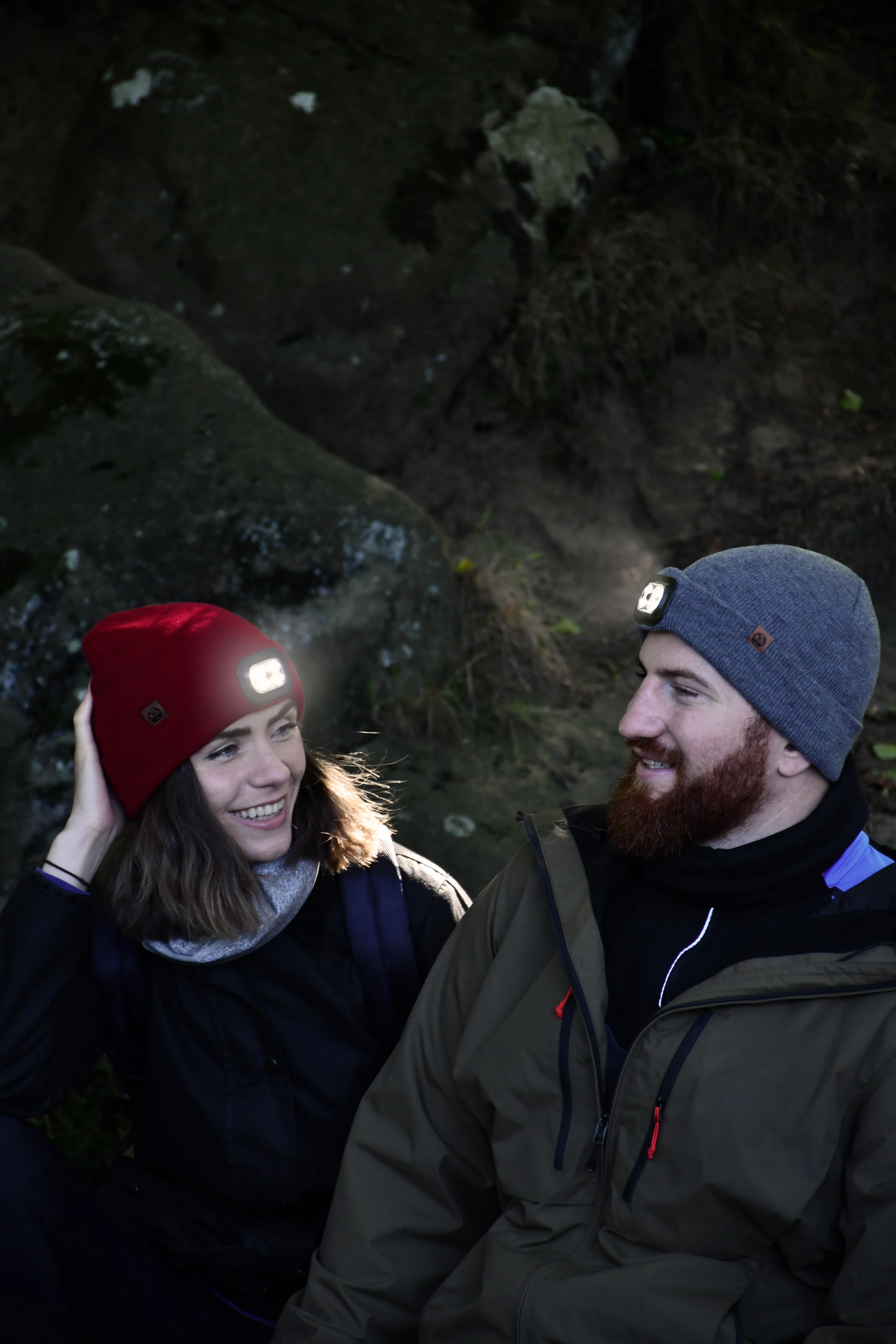 Six Peaks Unisex LED Lighted Beanie Hat (Grey) - Image 11