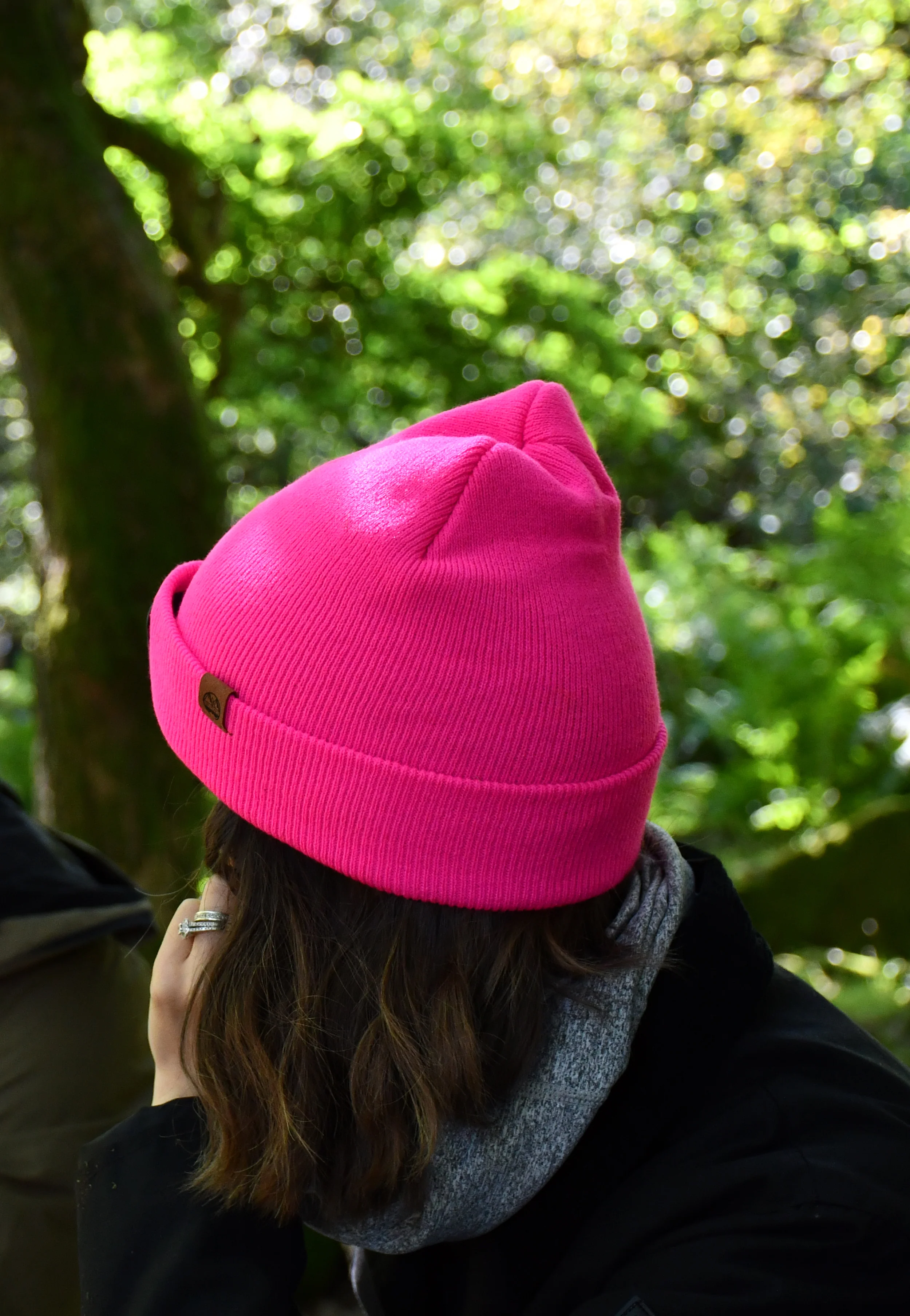 Six Peaks Unisex LED Lighted Beanie Hat (Pink) - Image 11
