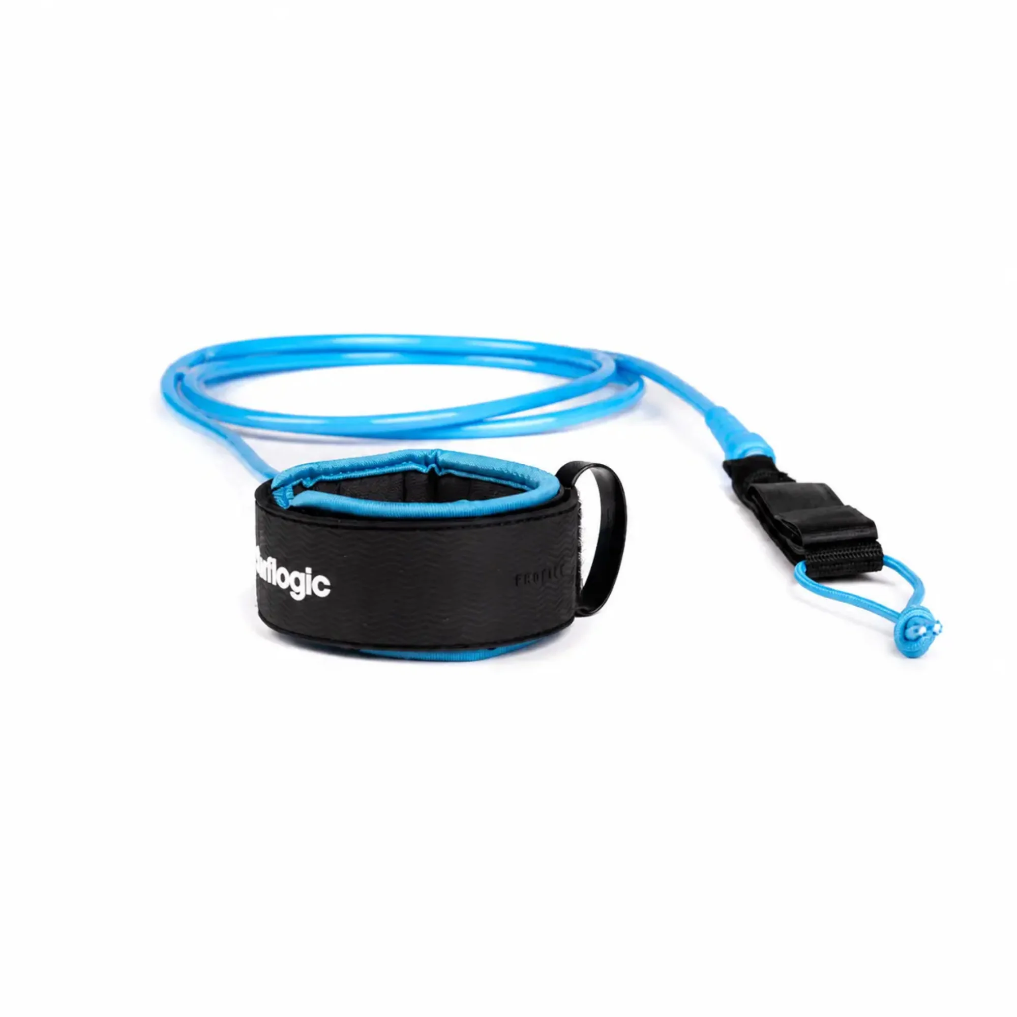 Surflogic 6ft Leash Pro Surf Ankle Leash (Cyan) - Image 2