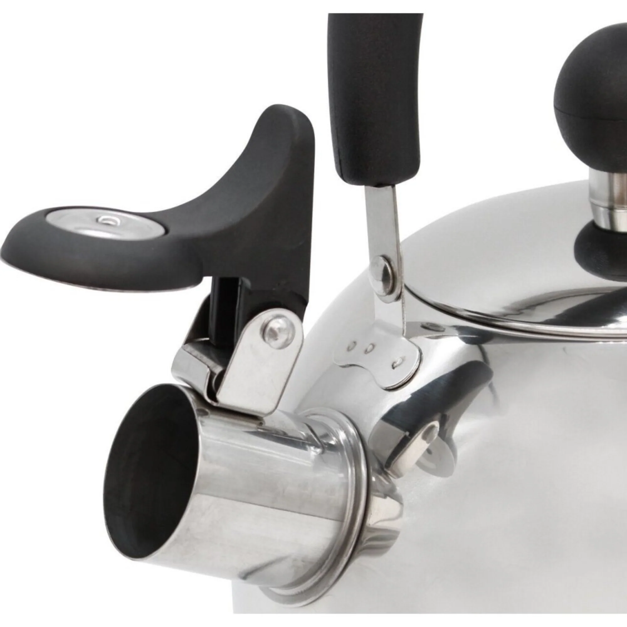 Summit Stainless Steel Whistling Camping Kettle (2L) - Image 3