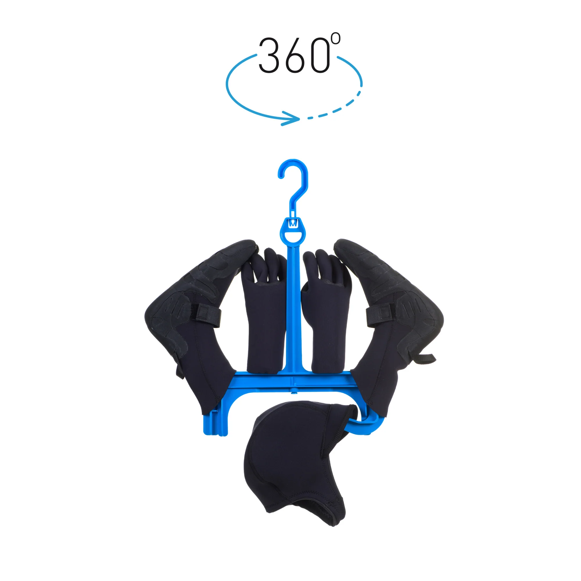 Surflogic Wetsuit Accessories Hanger Double System (Blue) - Image 3