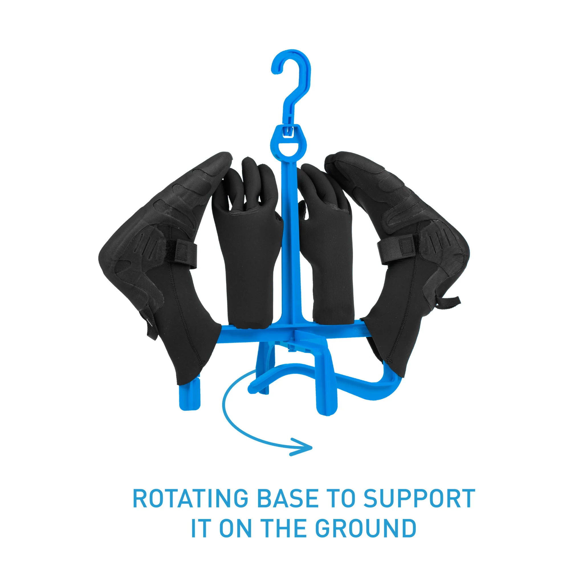 Surflogic Wetsuit Accessories Hanger Double System (Blue) - Image 4