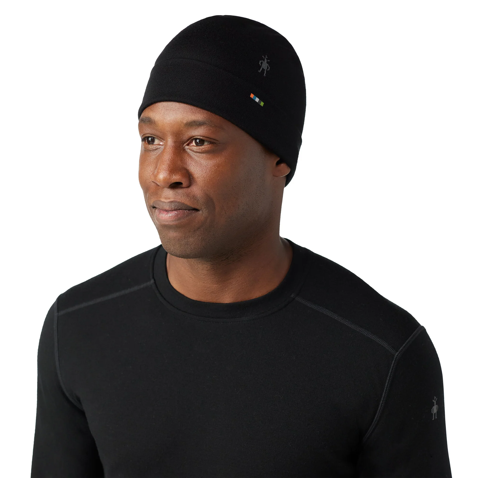 Smartwool Unisex Merino 250 Cuffed Beanie Hat (Black) - Image 2