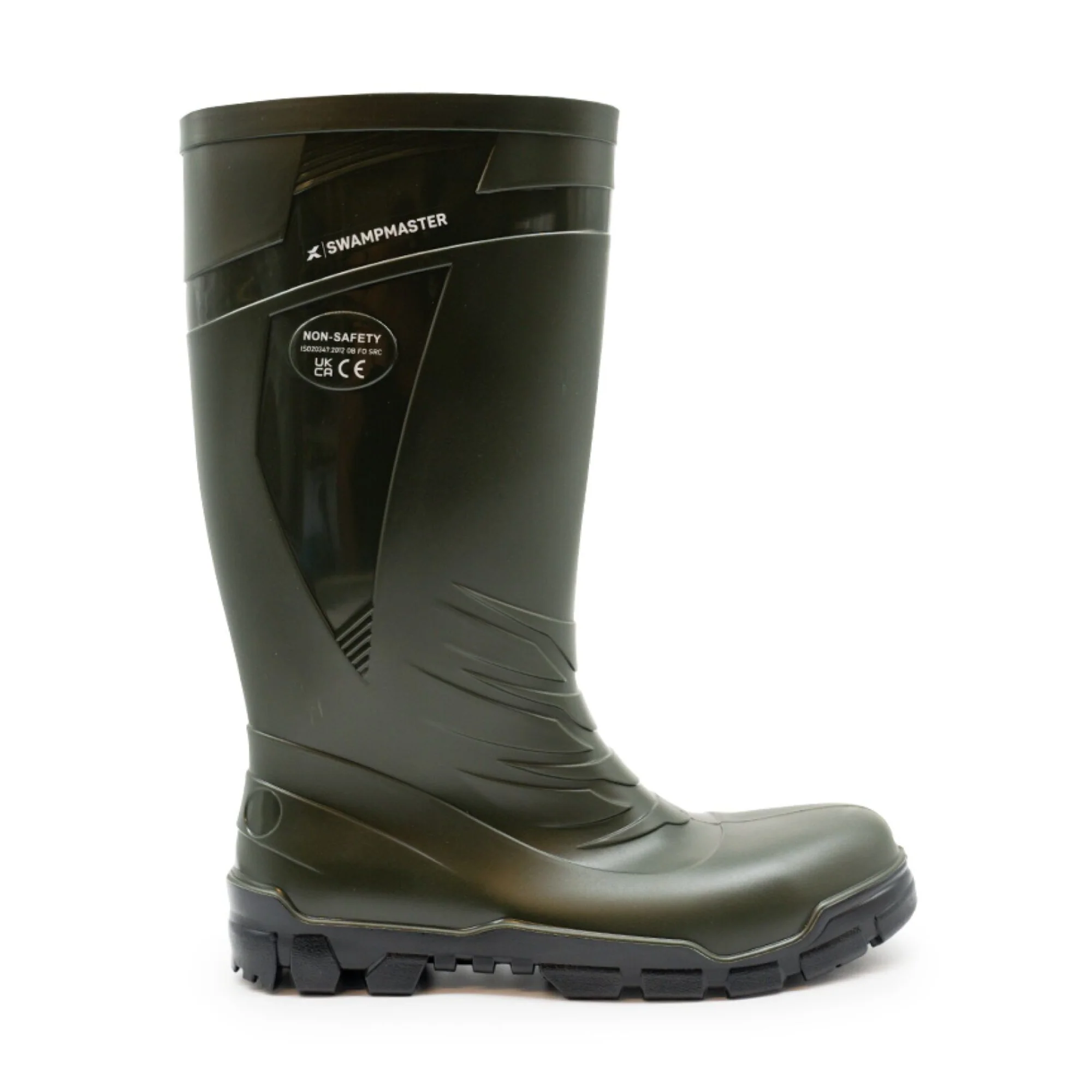 Swampmaster Unisex Vortex PVC Non-Safety Wellies (Green)