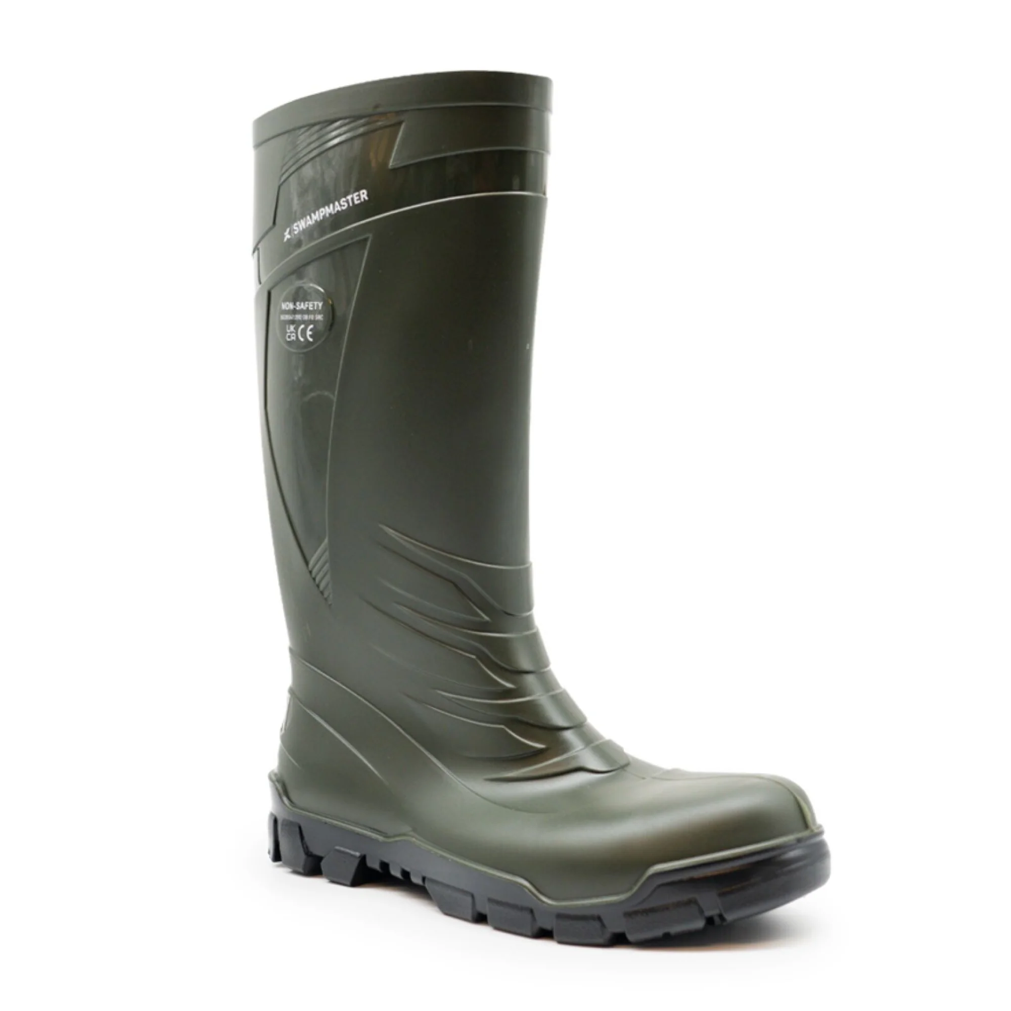 Swampmaster Unisex Vortex PVC Non-Safety Wellies (Green) - Image 3