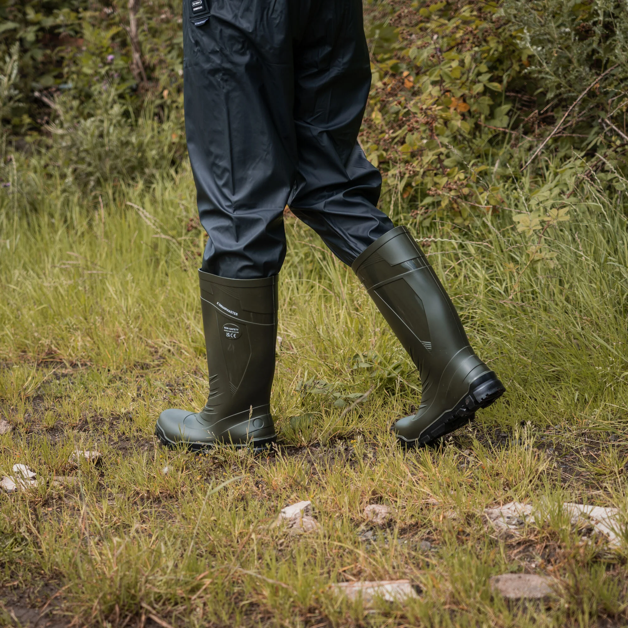 Swampmaster Unisex Vortex PVC Non-Safety Wellies (Green) - Image 7