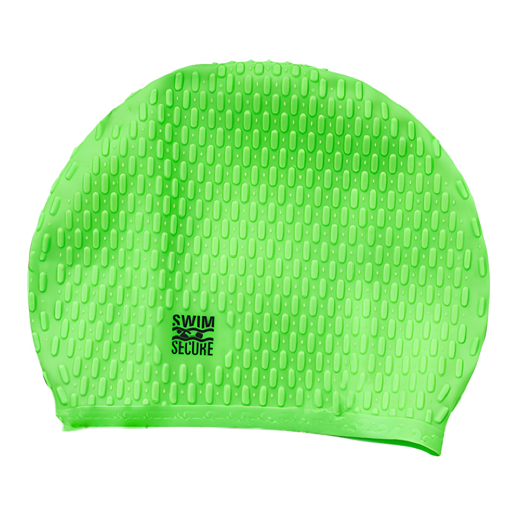 Swim Secure Unisex Bubble Swim Hat (Green)