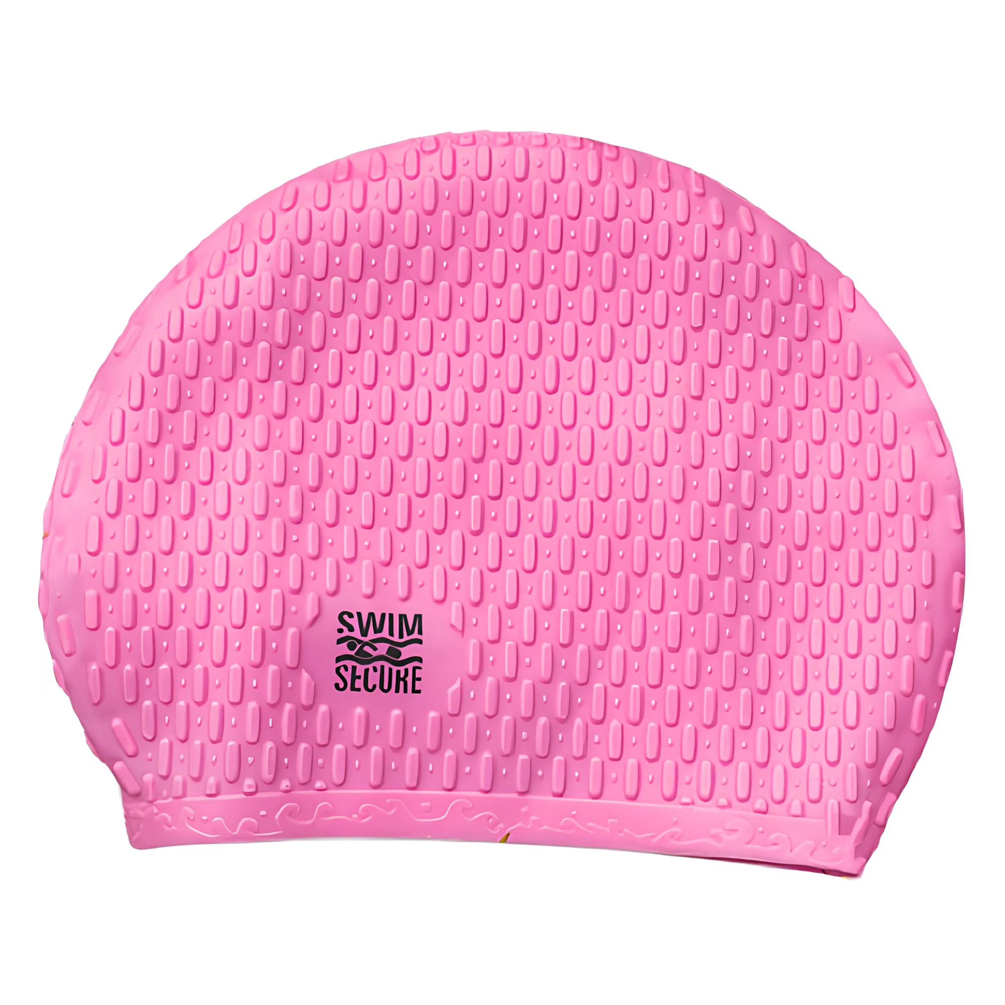 Swim Secure Unisex Bubble Swim Hat (Pink)