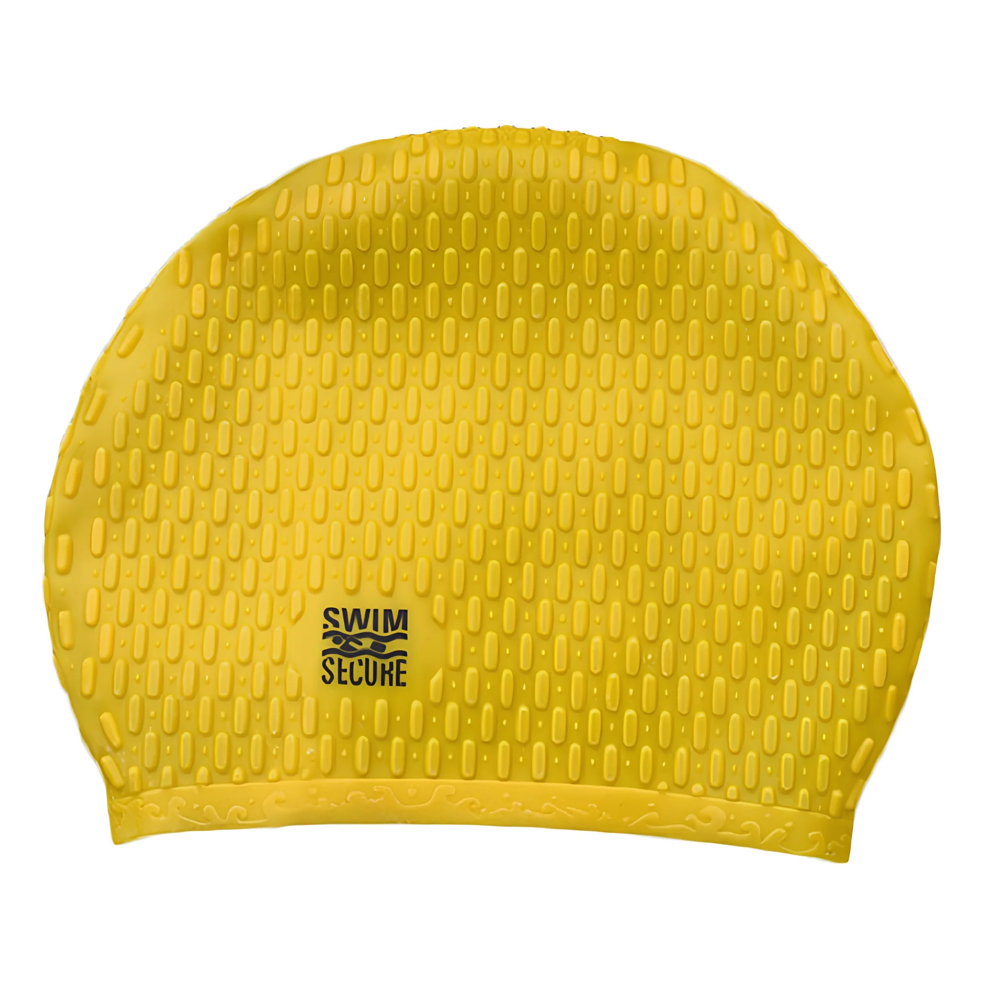 Swim Secure Unisex Bubble Swim Hat (Yellow)