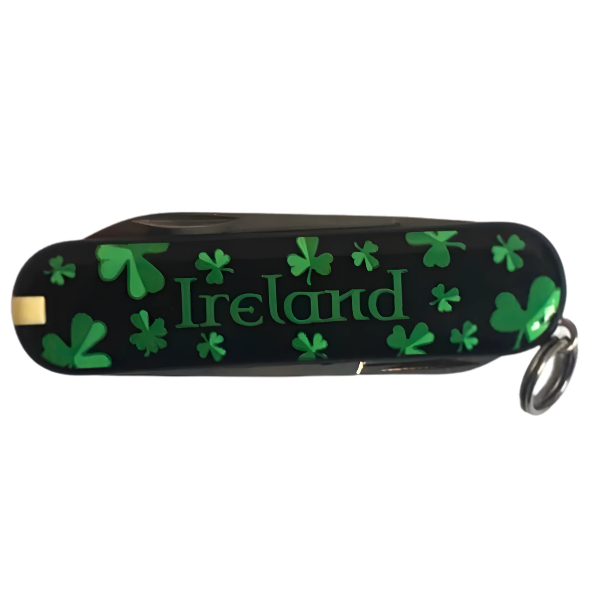 Victorinox Swiss Army Knife: Classic Collection (Black With Shamrocks) - Image 3