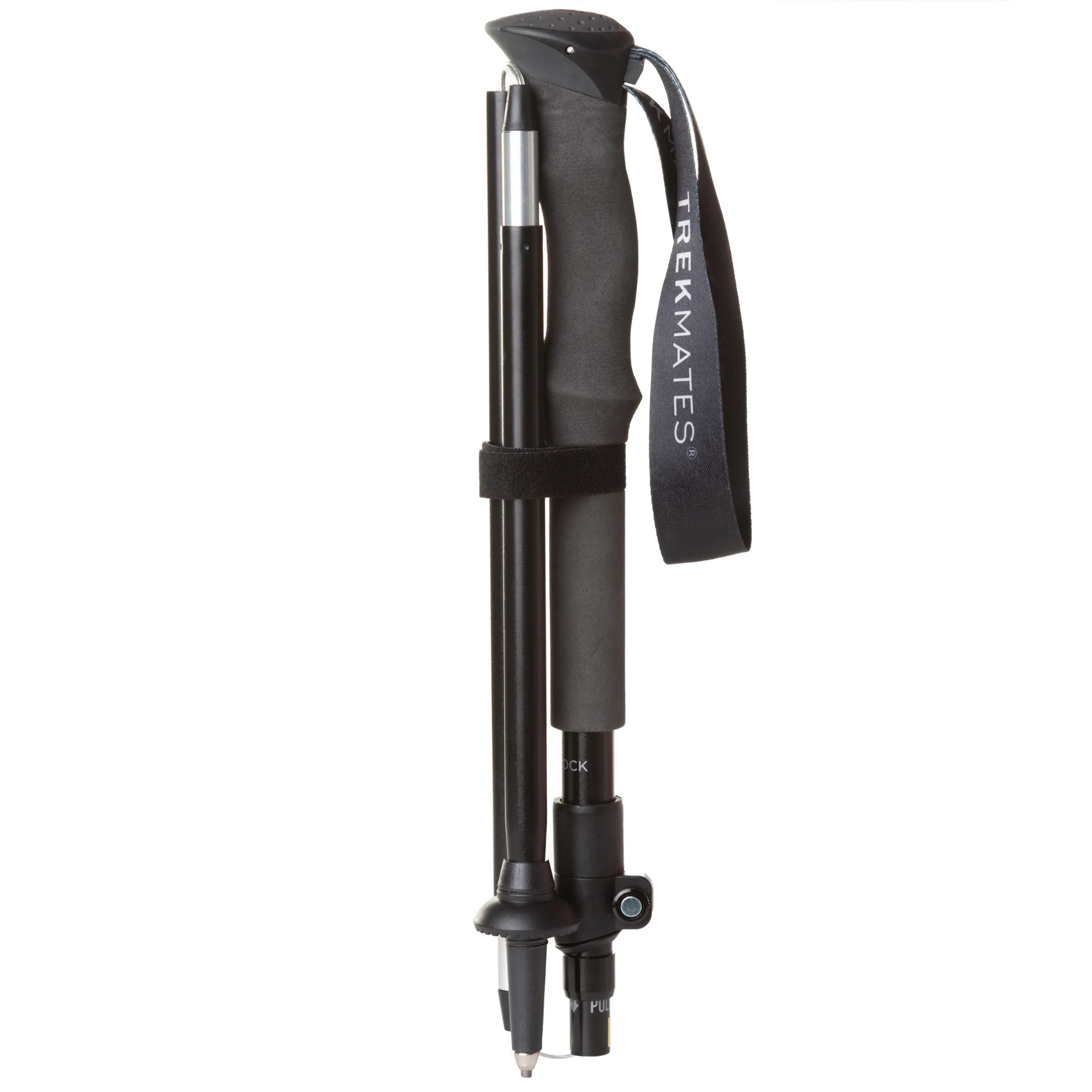 Trekmates Fold Lock Single Hiking Pole (Black) - Image 2