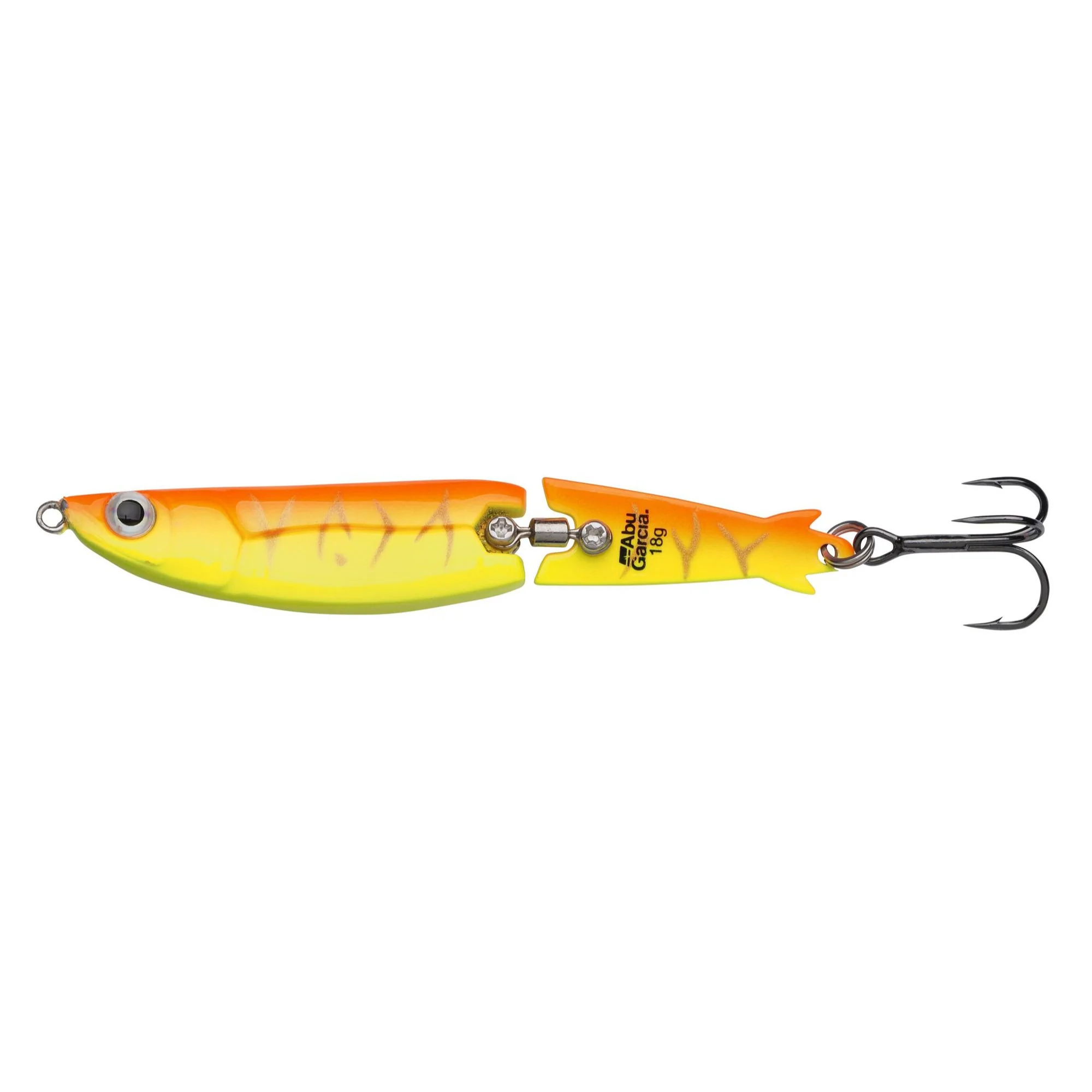 Abu Garcia Toby Jointed 18g/#6 Metal Lure (Red Hot Tiger)
