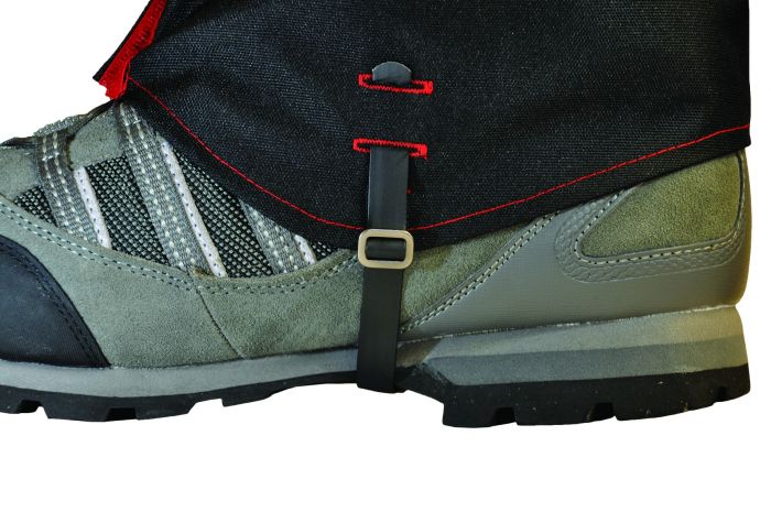 Trekmates Gaiter Narrow Straps - Pair (10mm)(Black) - Image 2