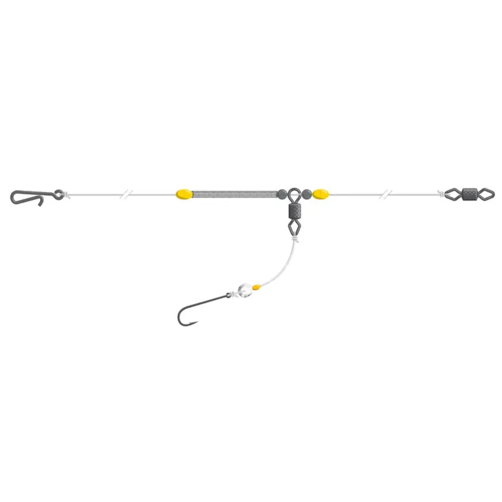 Axia 1 Hook Clipped Rig (Size 1/0)