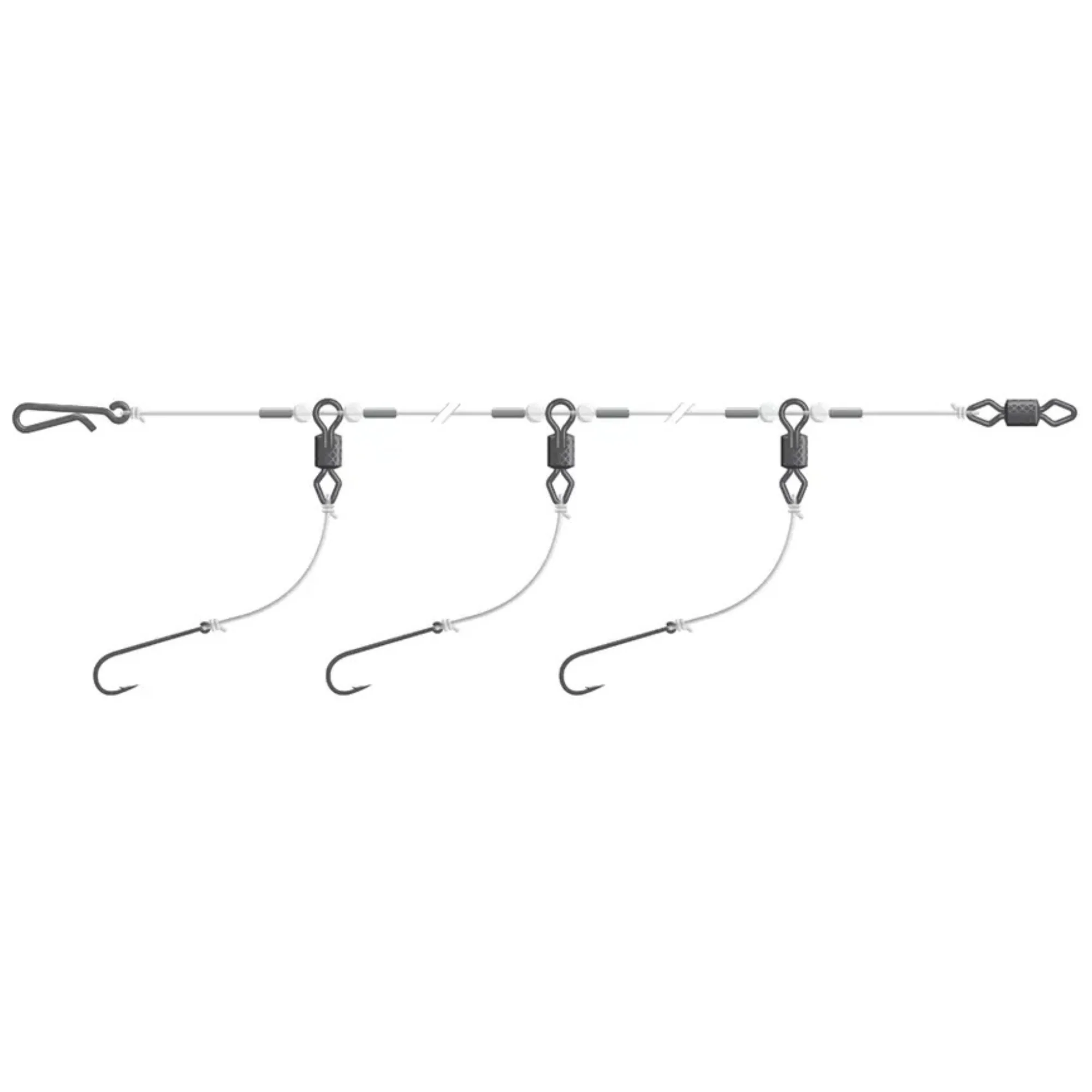 Axia 3 Hook Flapper 3 Up Rig (Size 6)