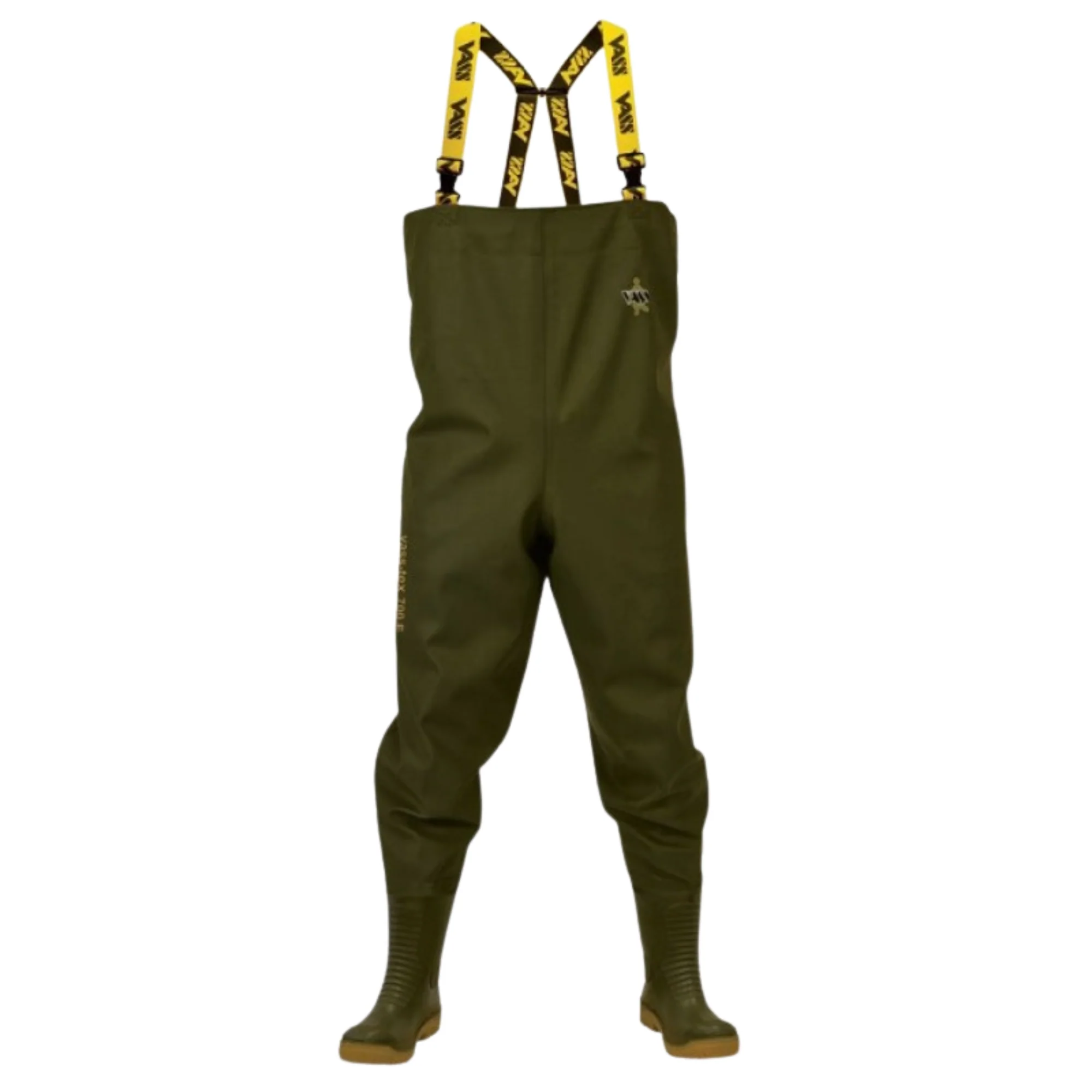 Vass Unisex Vass-Tex 700 Edition Bootfoot Non Studded Chest Waders (Green)