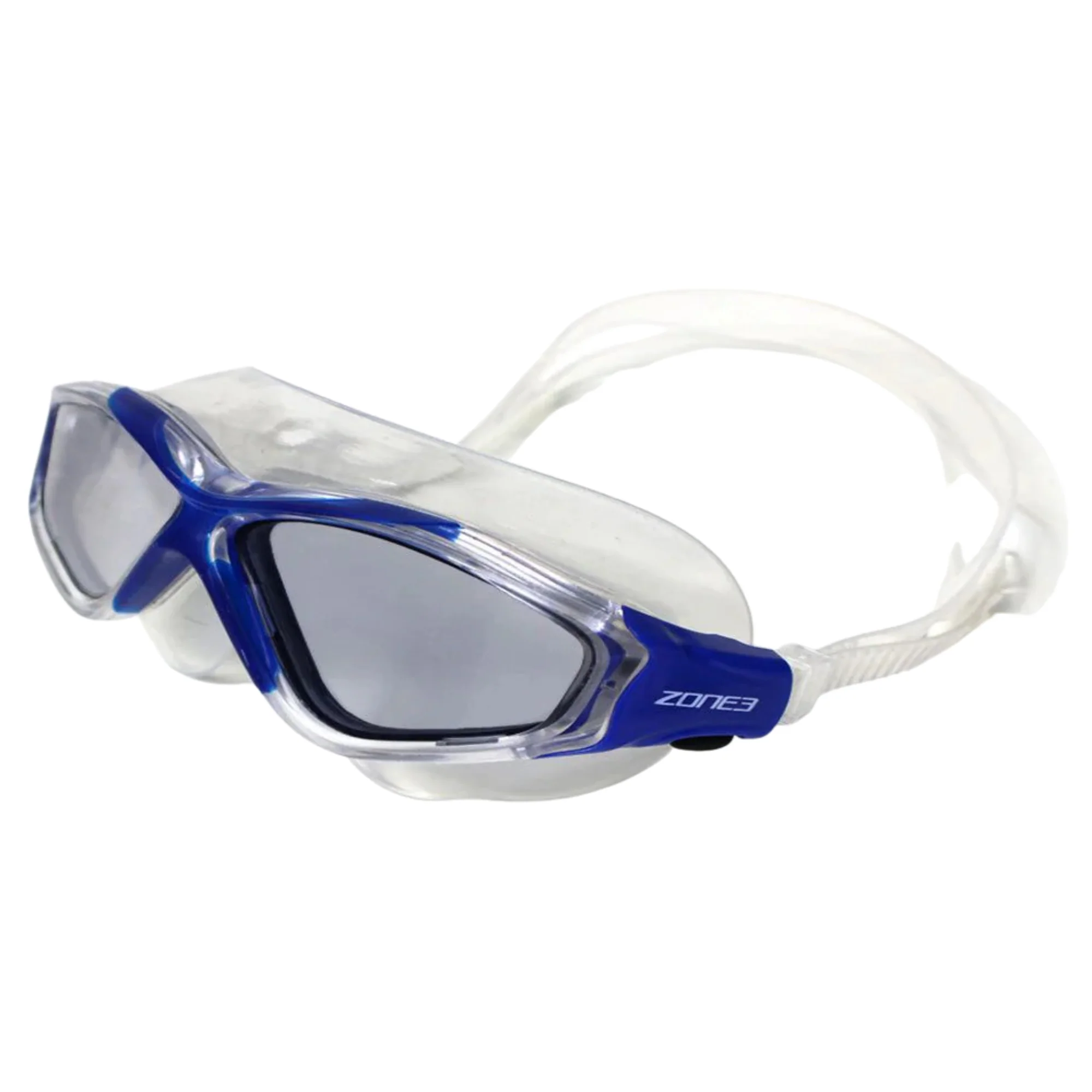 Zone 3 Vision Max Clear Lens Swim Mask (Blue/Clear)