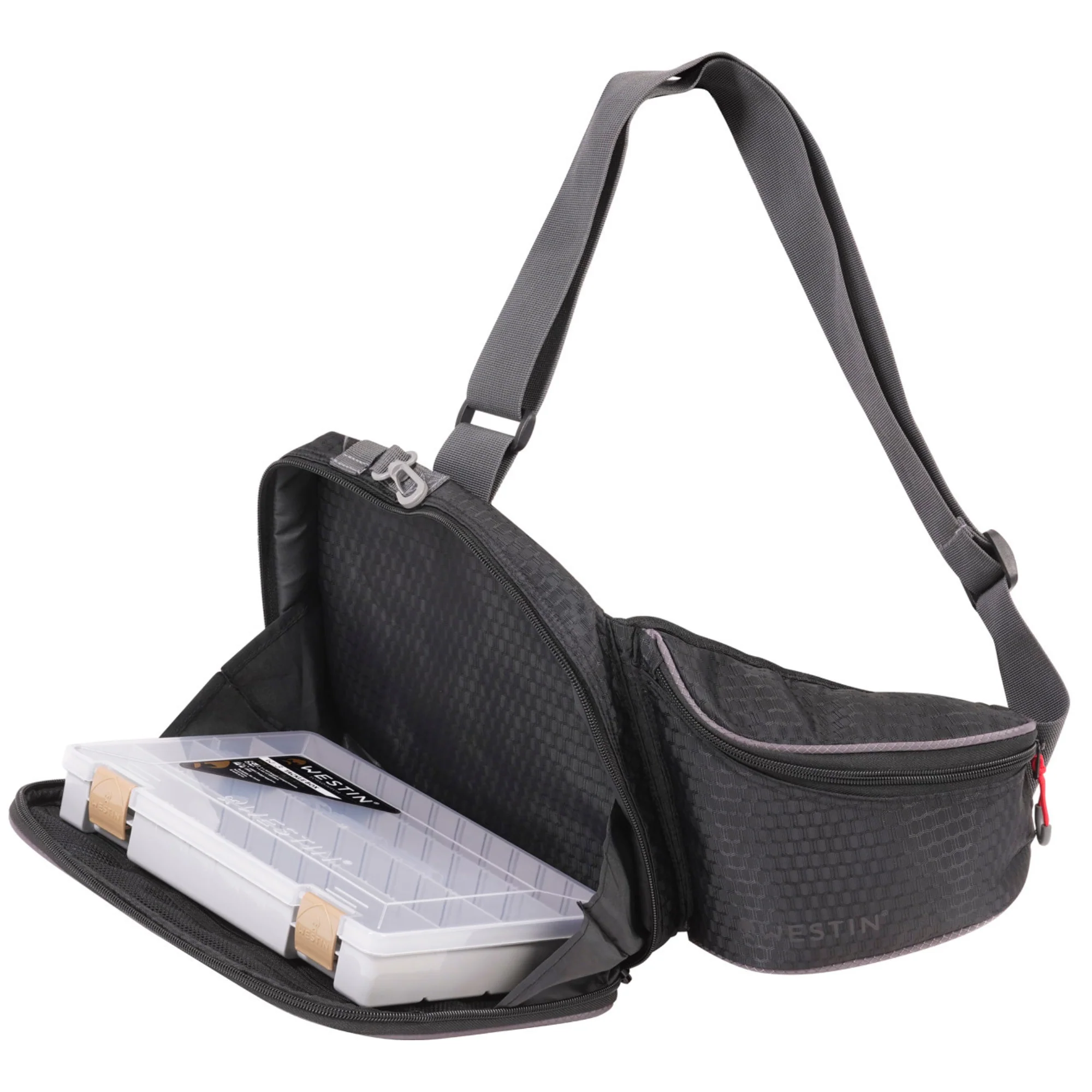 Westin W4 Street Sling Bag with Box (Medium)(Titanium Black) - Image 3