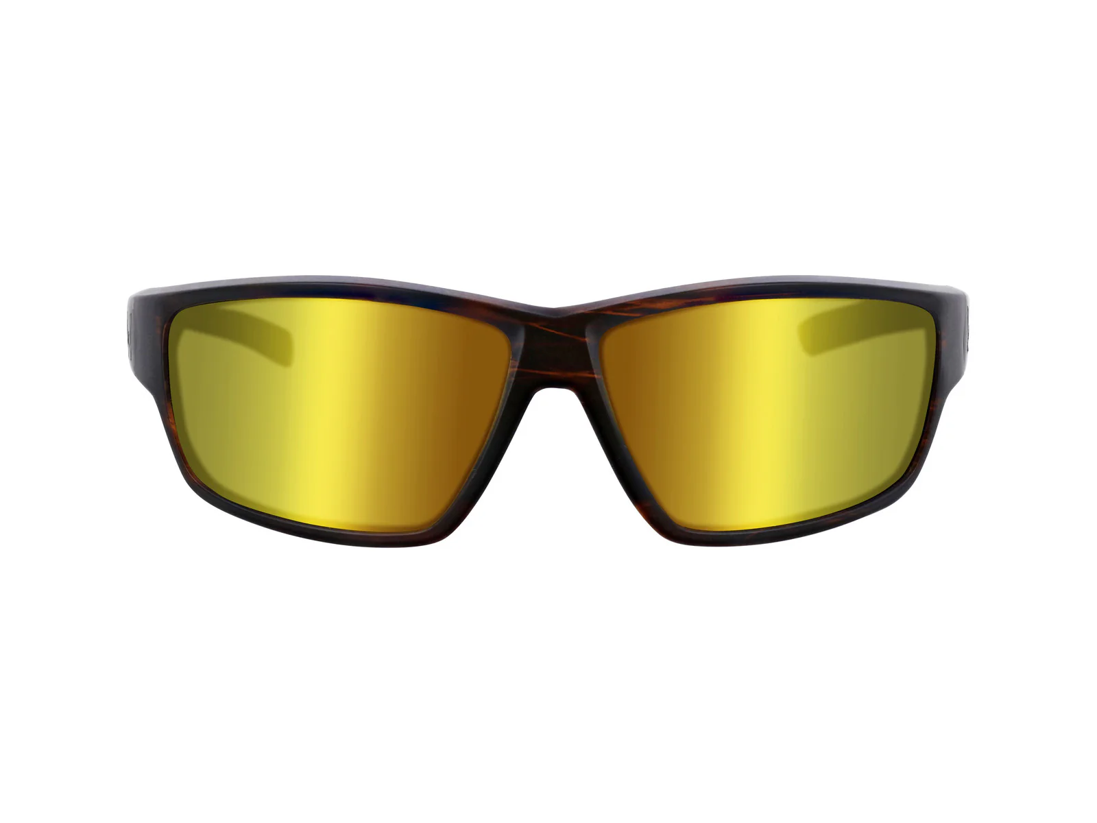 Westin W6 Sport 20 Polarized Sunglasses (Matte Brown Stripe/Lens Base Brown/Lens Mirror Yellow/Anti-Reflex Green) - Image 2