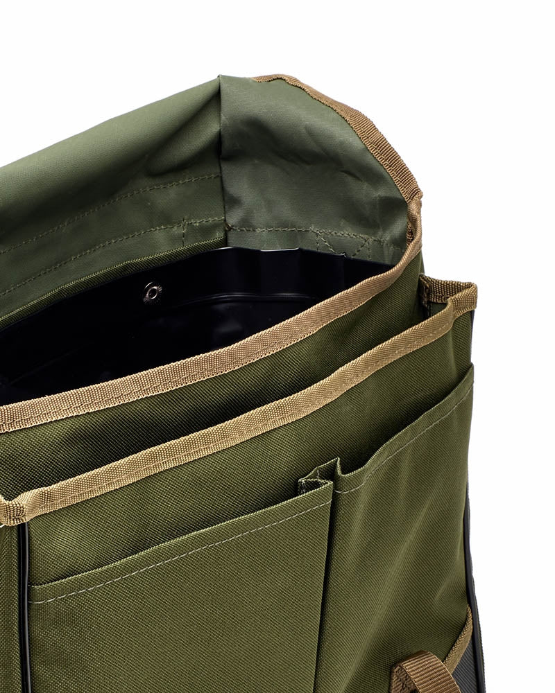 Daiwa Wilderness Game Bag 3 (Olive Green/Brown) - Image 3