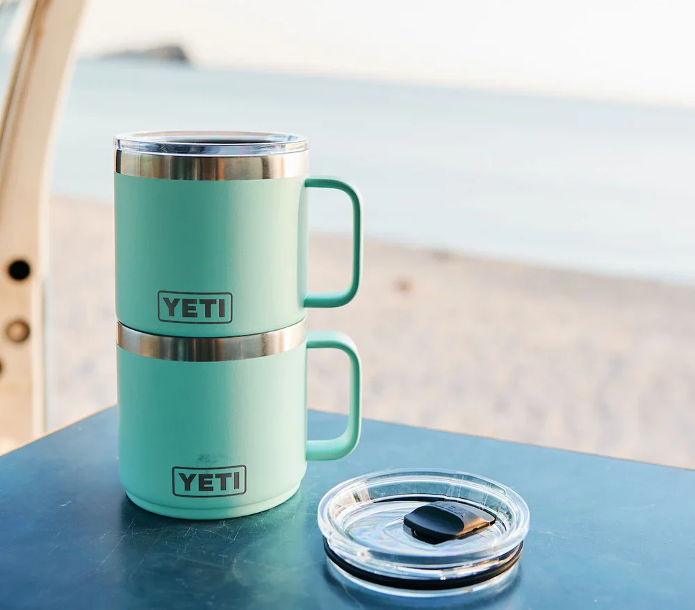 Yeti Rambler 14oz/414ml Mug with Magslider Lid (Tropical Pink) - Image 10