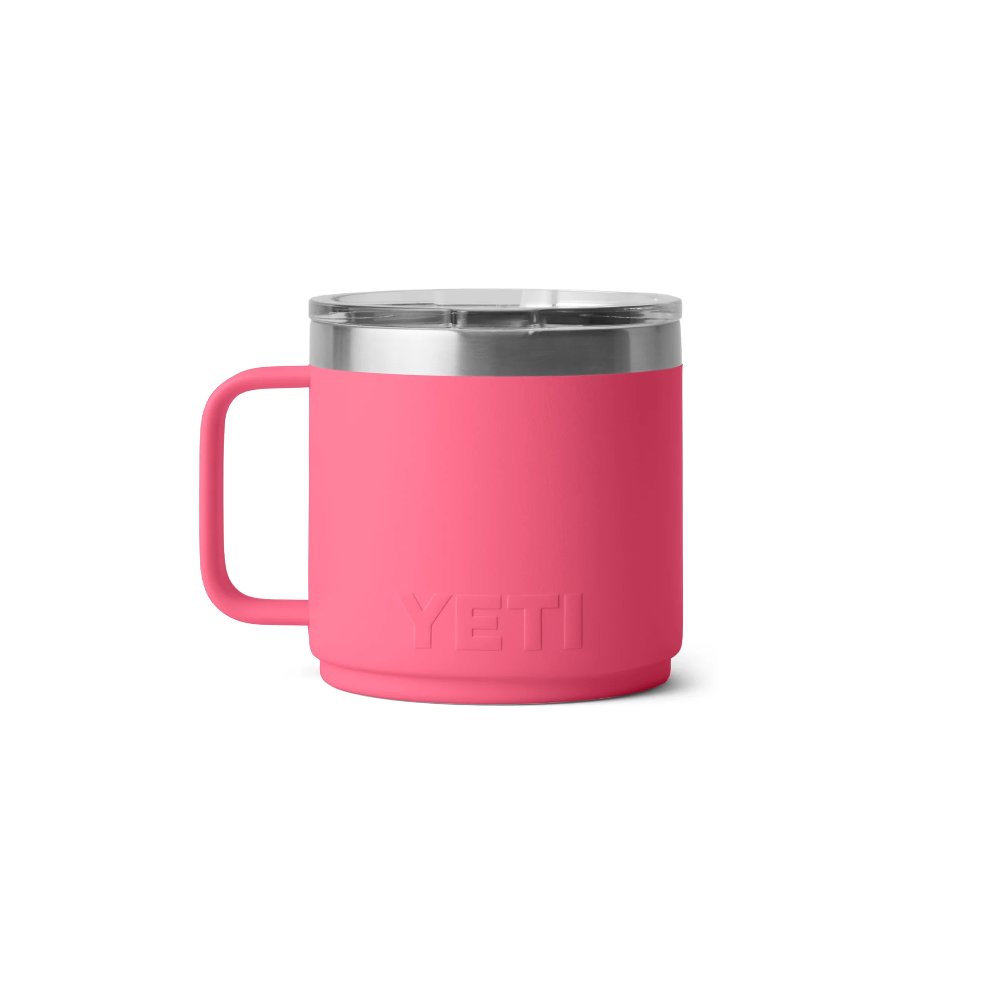 Yeti Rambler 14oz/414ml Mug with Magslider Lid (Tropical Pink) - Image 2