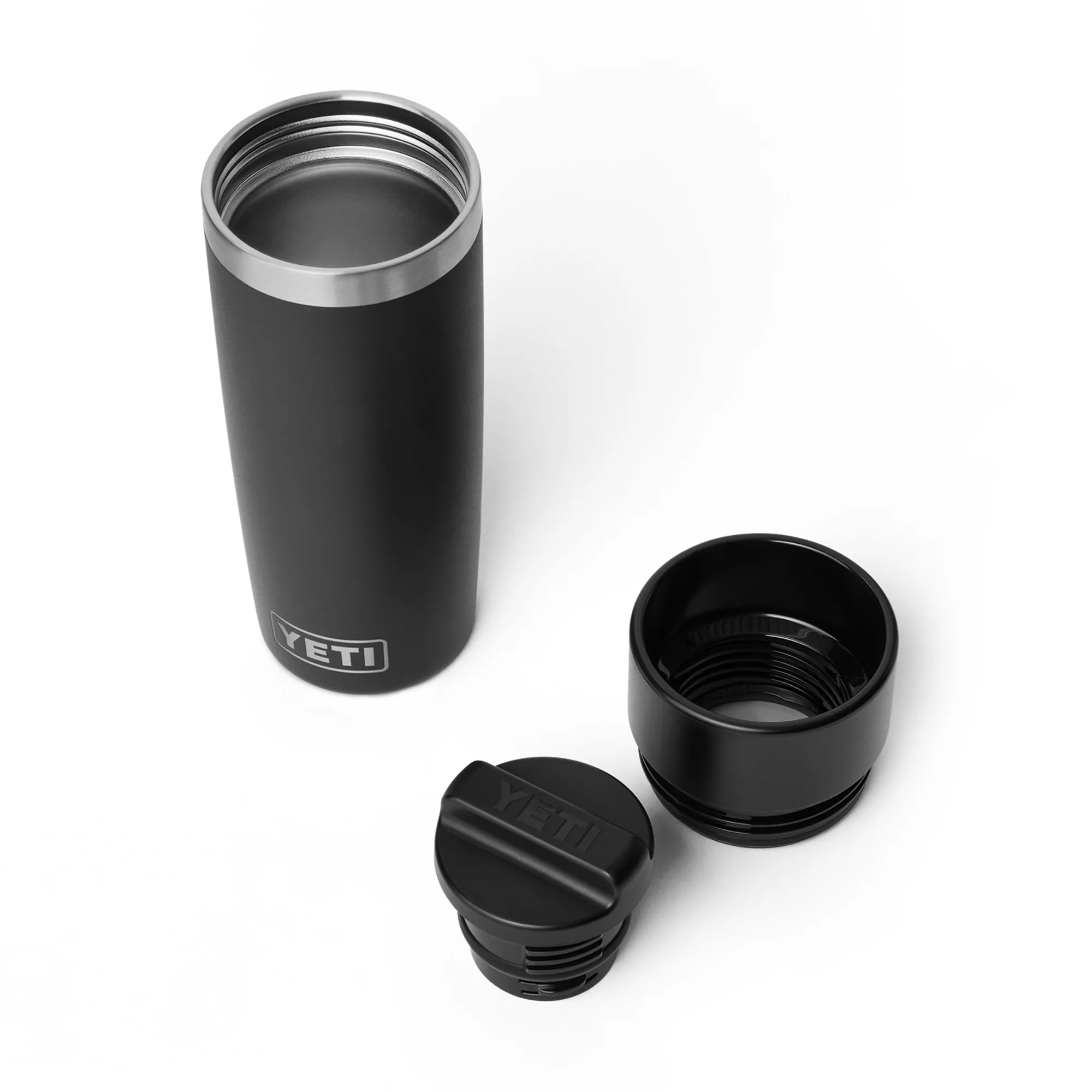 Yeti Rambler 16oz/475ml Travel Bottle with Commuter Cap (Black) - Image 4
