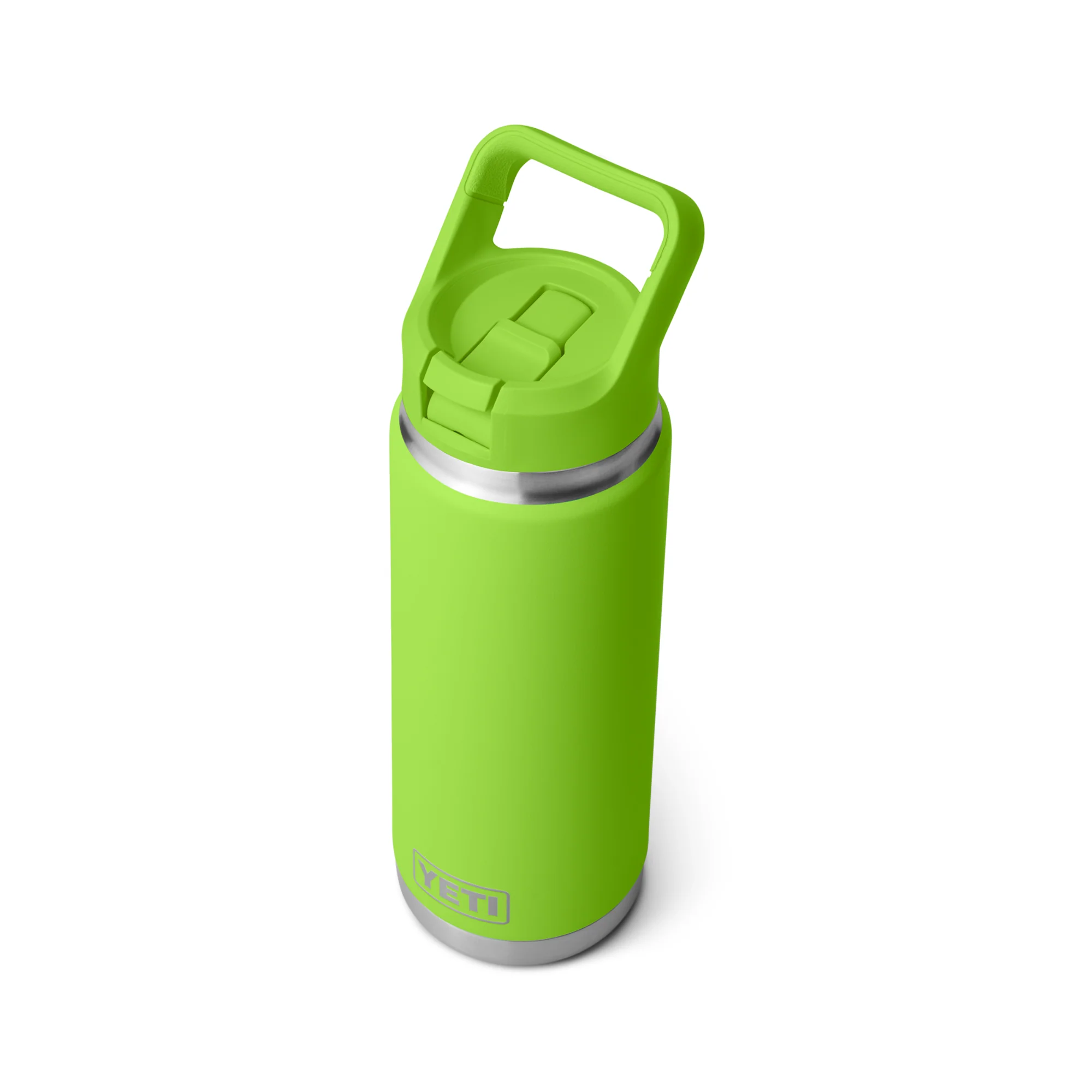 Yeti Rambler 26oz/769ml Insulated Bottle with Colour Straw Cap (Venom) - Image 4
