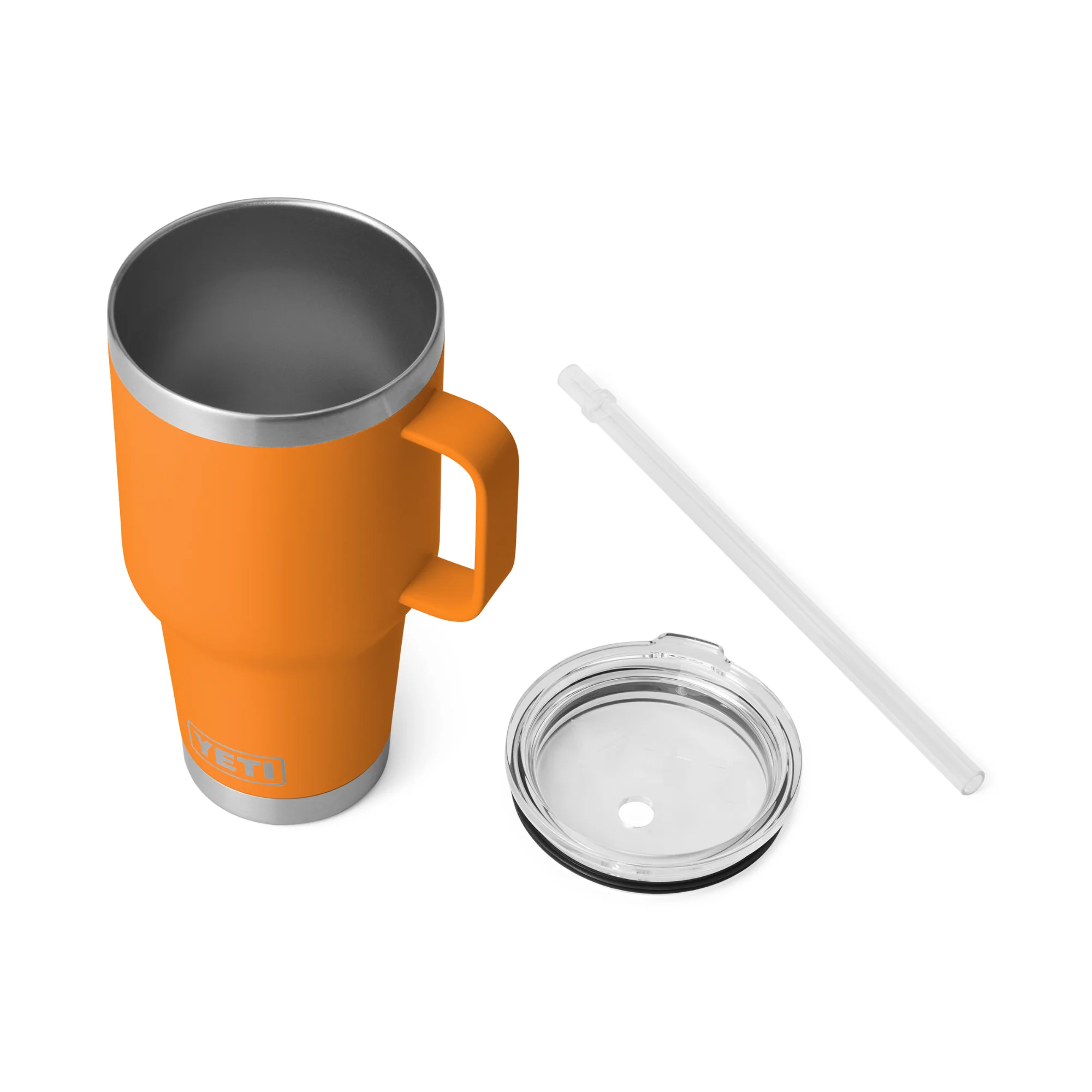 Yeti Rambler 35oz/1L Mug with Straw Lid (King Crab) - Image 4