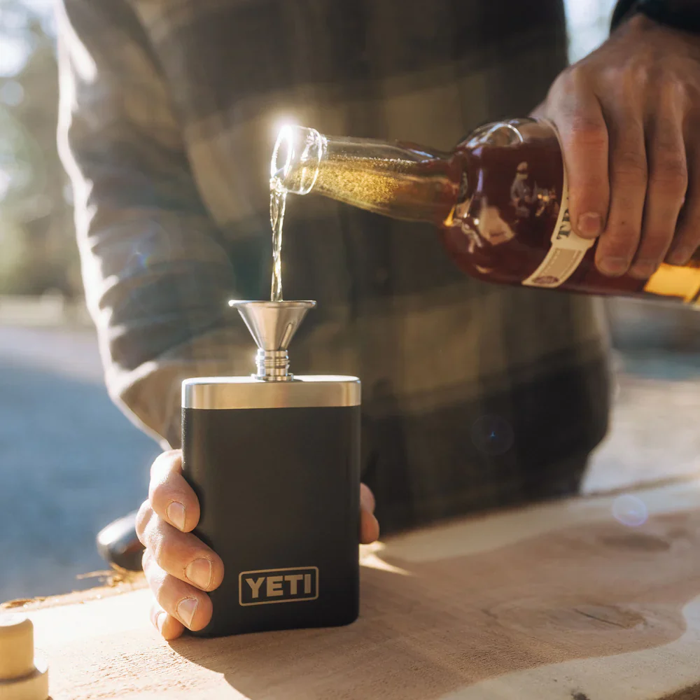 Yeti Rambler 7oz/207ml Flask + Funnel (Black) - Image 9