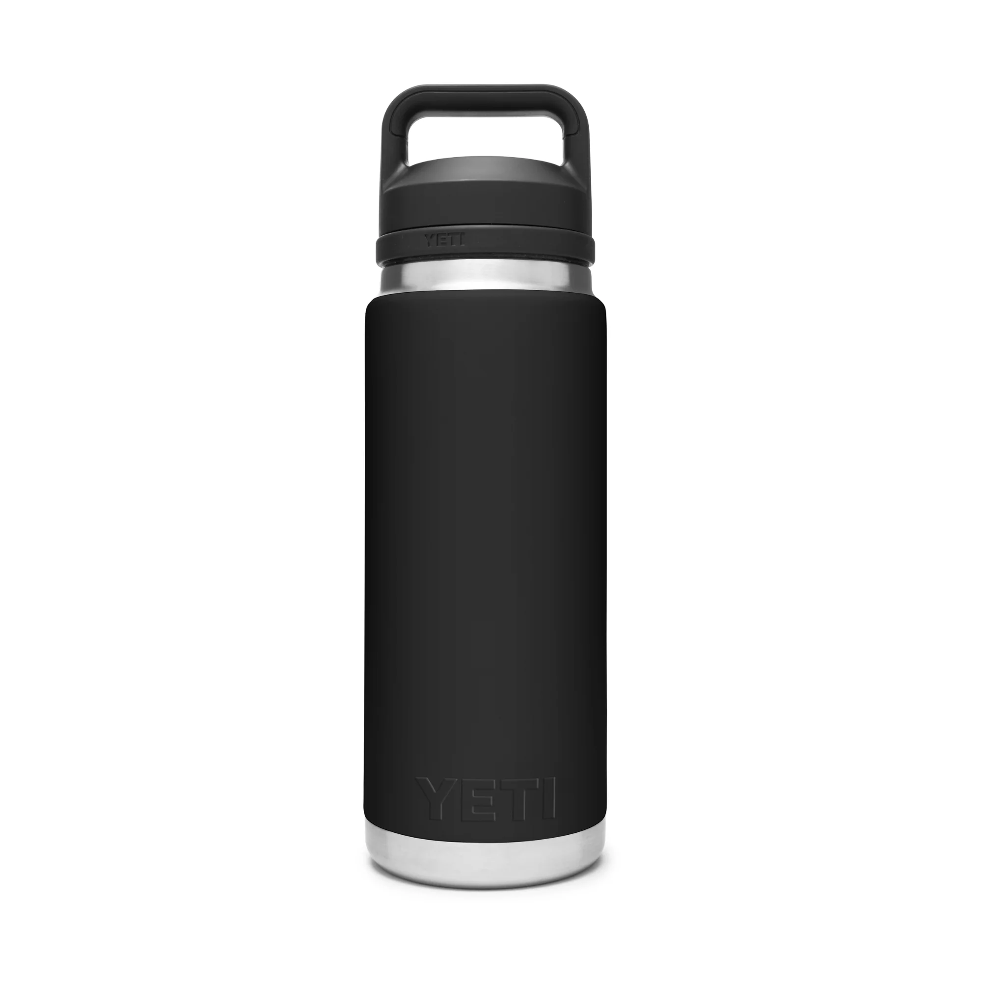 Yeti Rambler 26oz/769ml Insulated Bottle with Chug Cap (Black) - Image 2