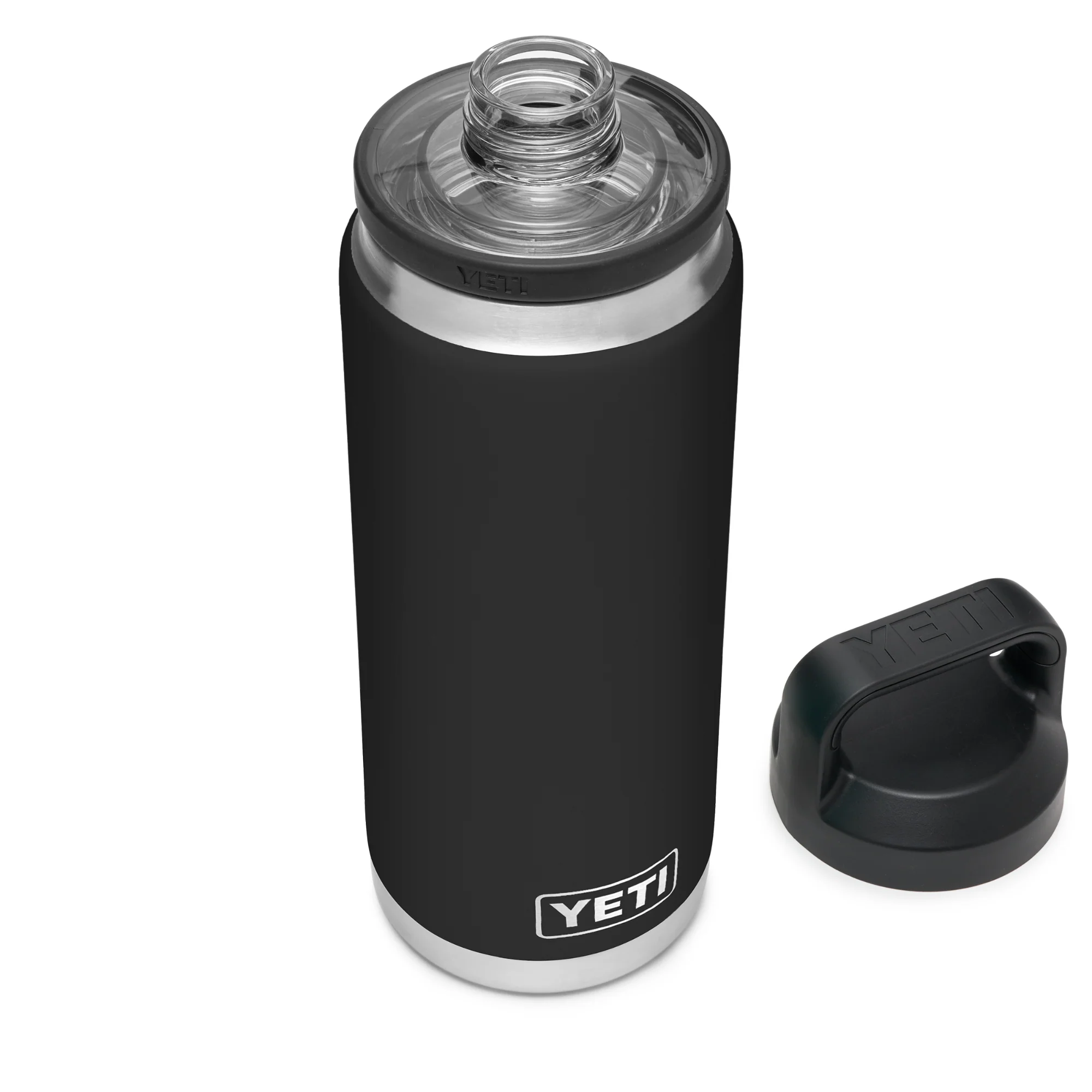 Yeti Rambler 26oz/769ml Insulated Bottle with Chug Cap (Black) - Image 3