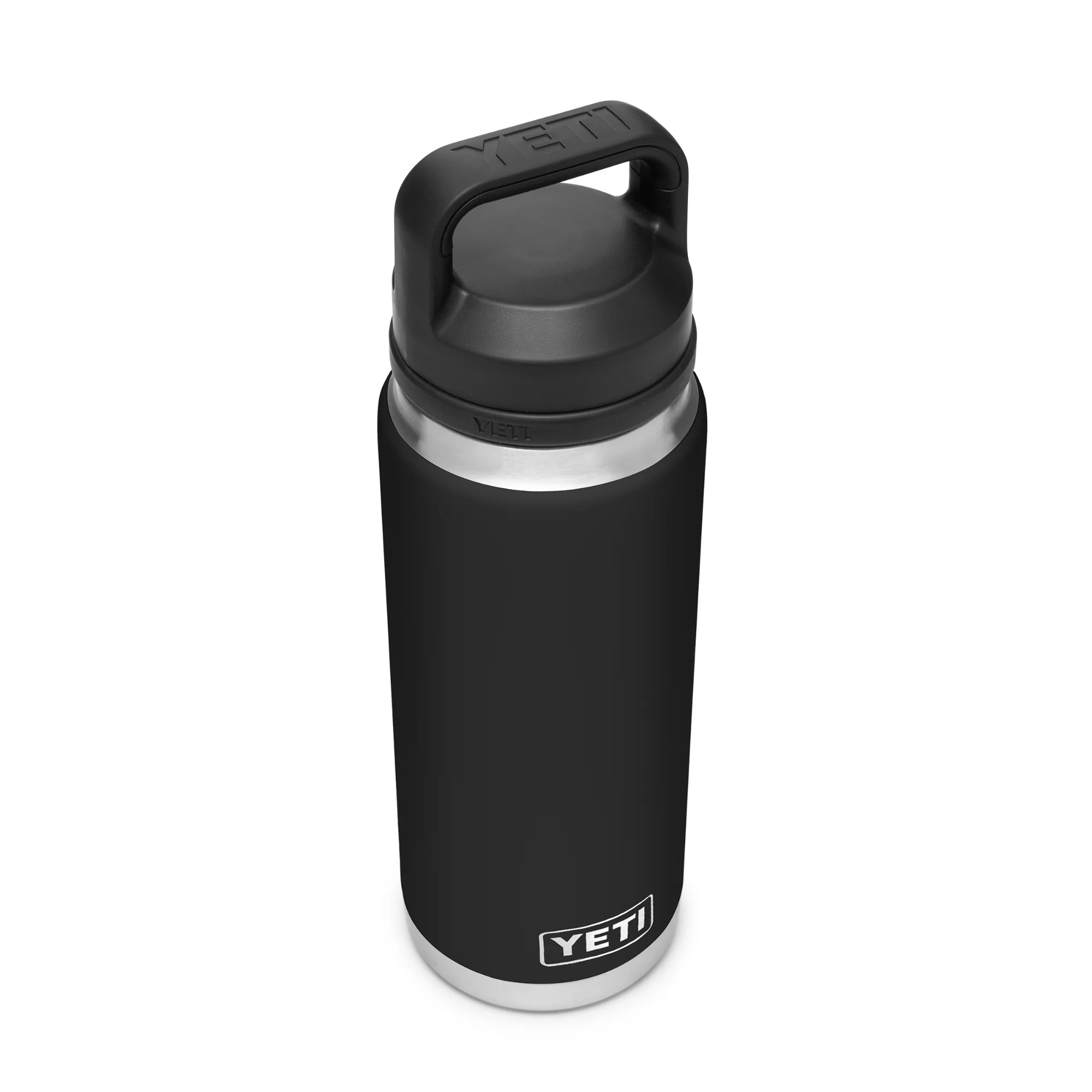 Yeti Rambler 26oz/769ml Insulated Bottle with Chug Cap (Black) - Image 4