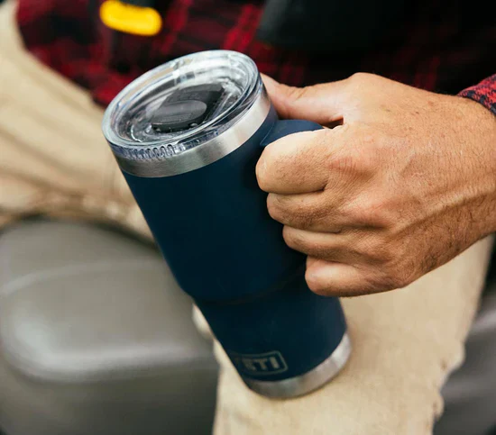 Yeti Rambler 20oz/591ml Travel Mug (Sea Foam) - Image 8